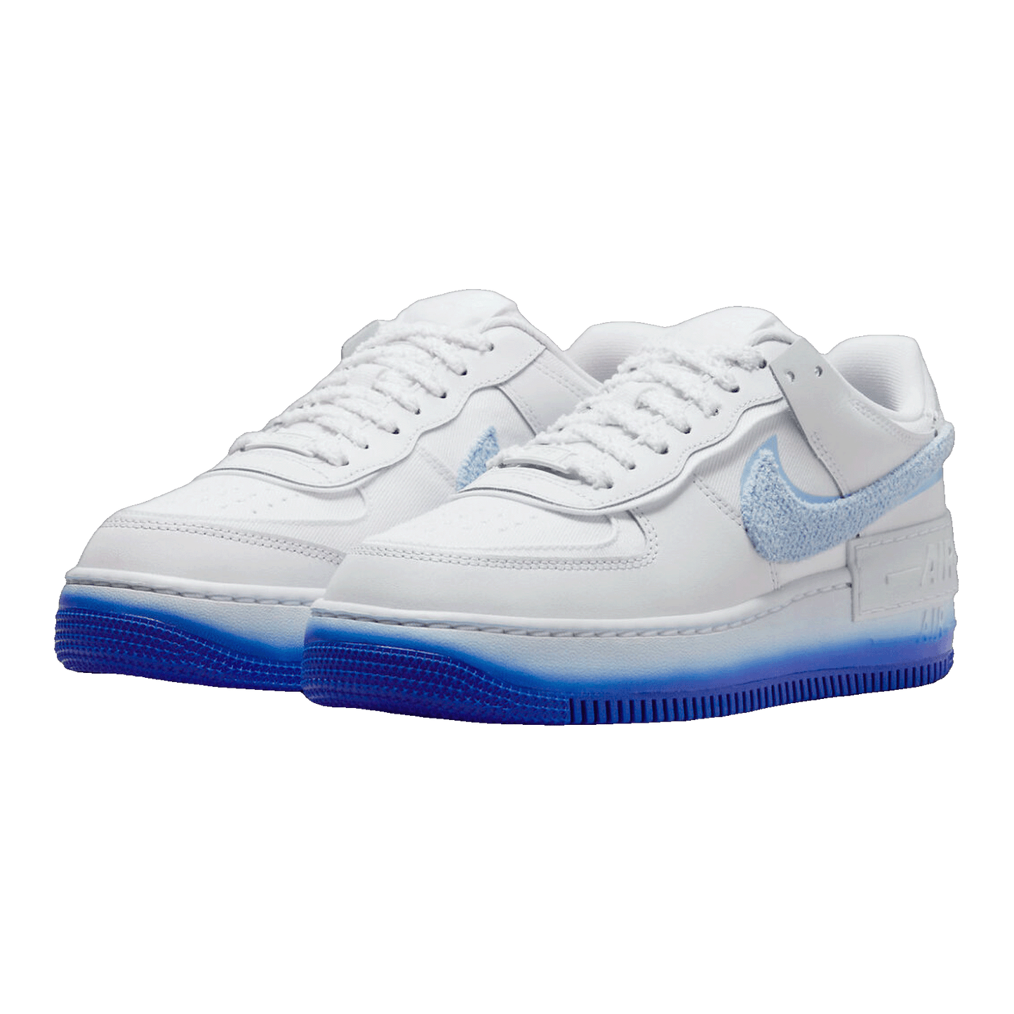Nike Air Force 1 Low Shadow Chenille Swoosh Blue Tint (W) Side