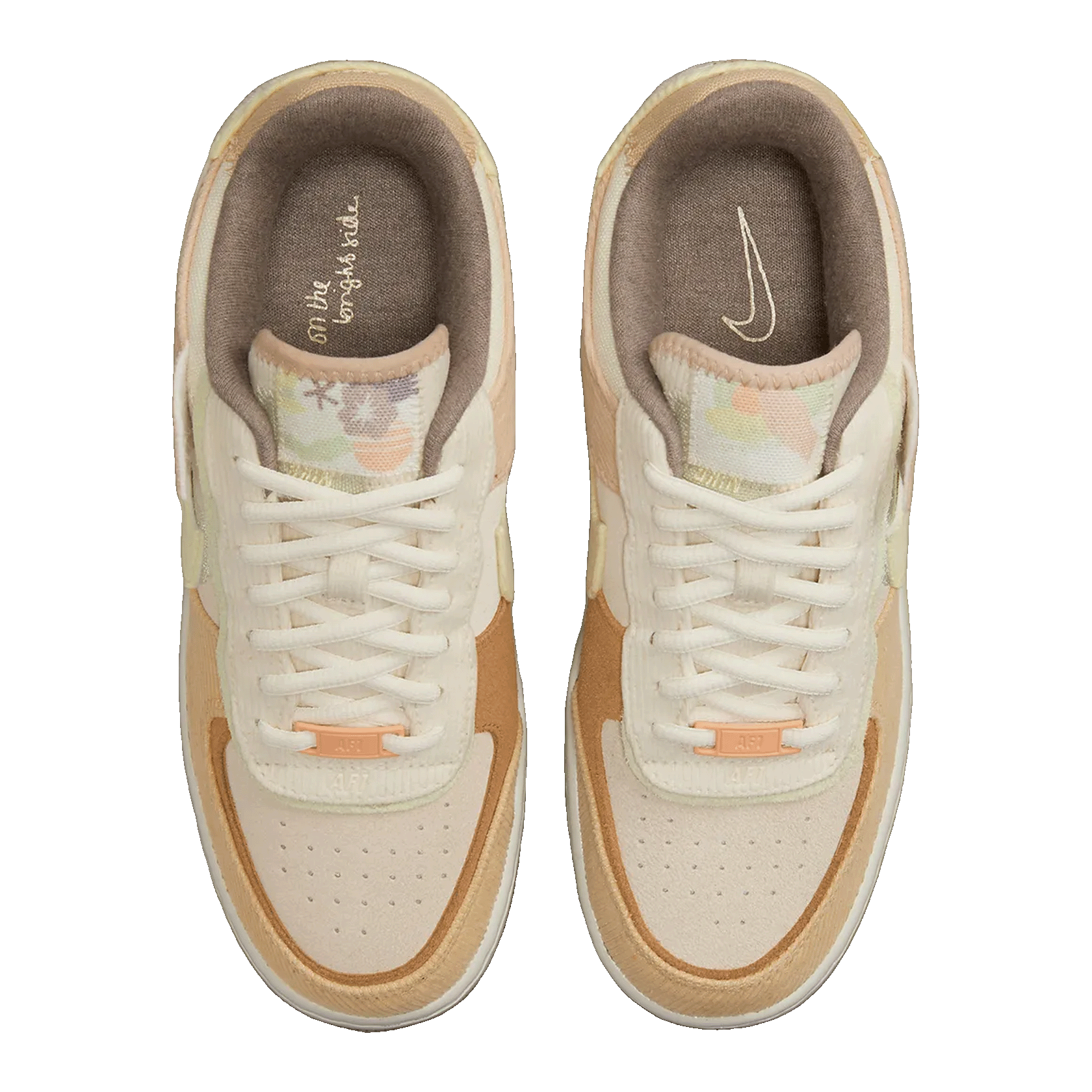 Nike Air Force 1 Low Shadow Coconut Milk Coudroy (W) Oben