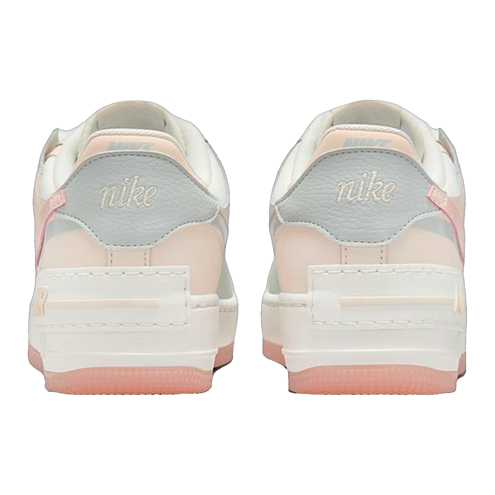 Nike Air Force 1 Low Shadow Coconut Milk Crimson Tint (W) Back