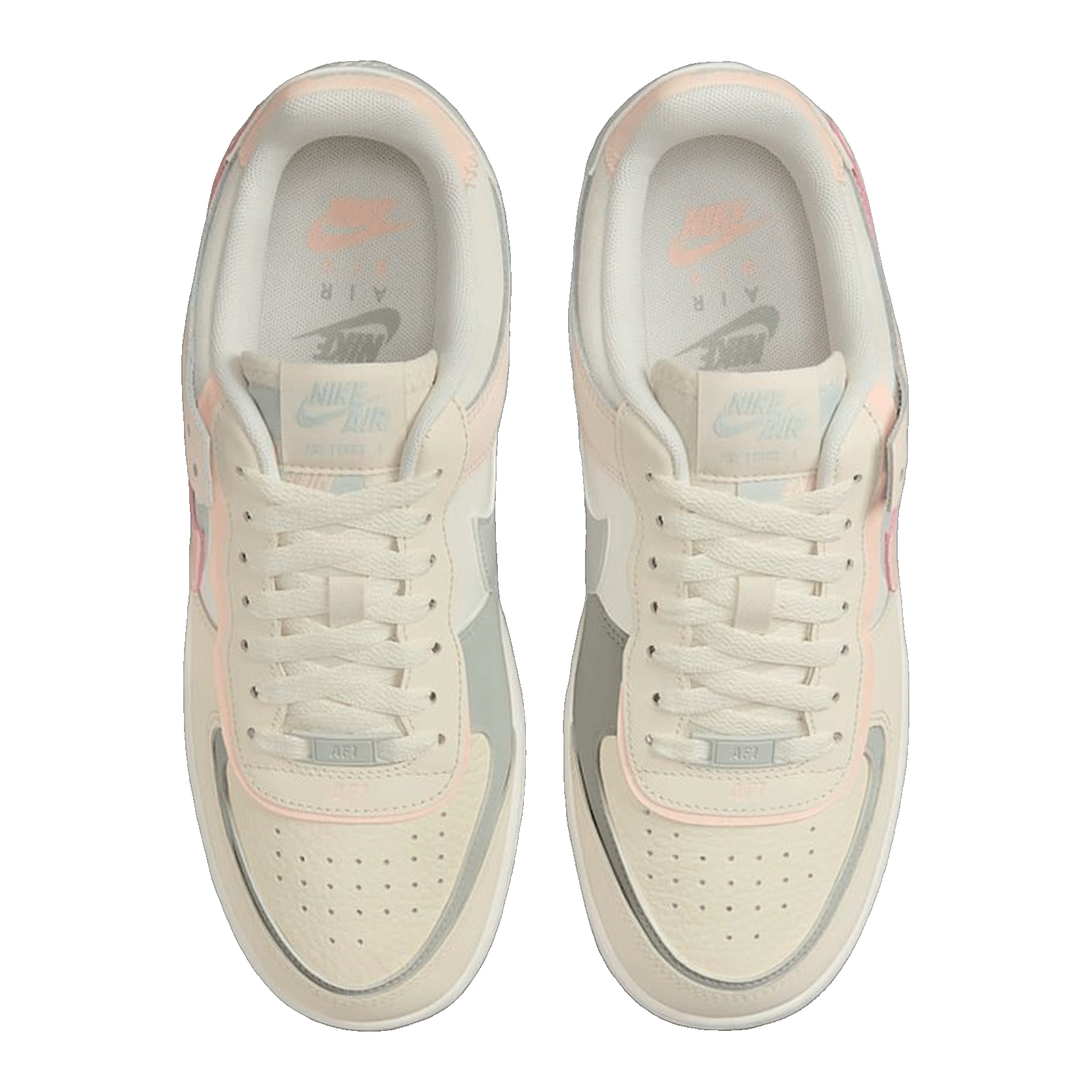 Nike Air Force 1 Low Shadow Coconut Milk Crimson Tint (W) Oben