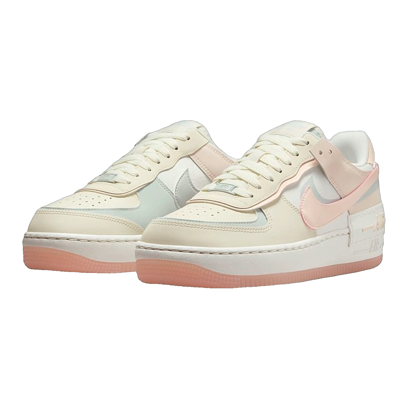 Nike Air Force 1 Low Shadow Coconut Milk Crimson Tint (W) Side