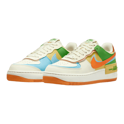 Nike Air Force 1 Low Shadow Coconut Milk Saturn Gold Side