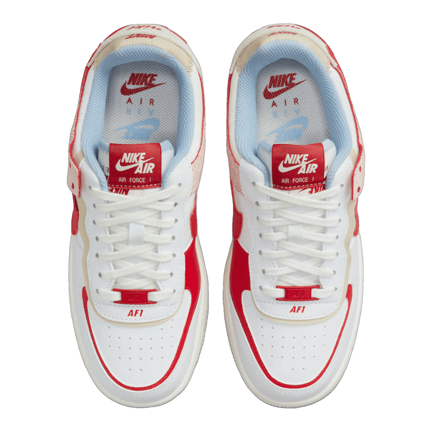 Nike Air Force 1 Low Shadow Cracked Leather (W) Oben