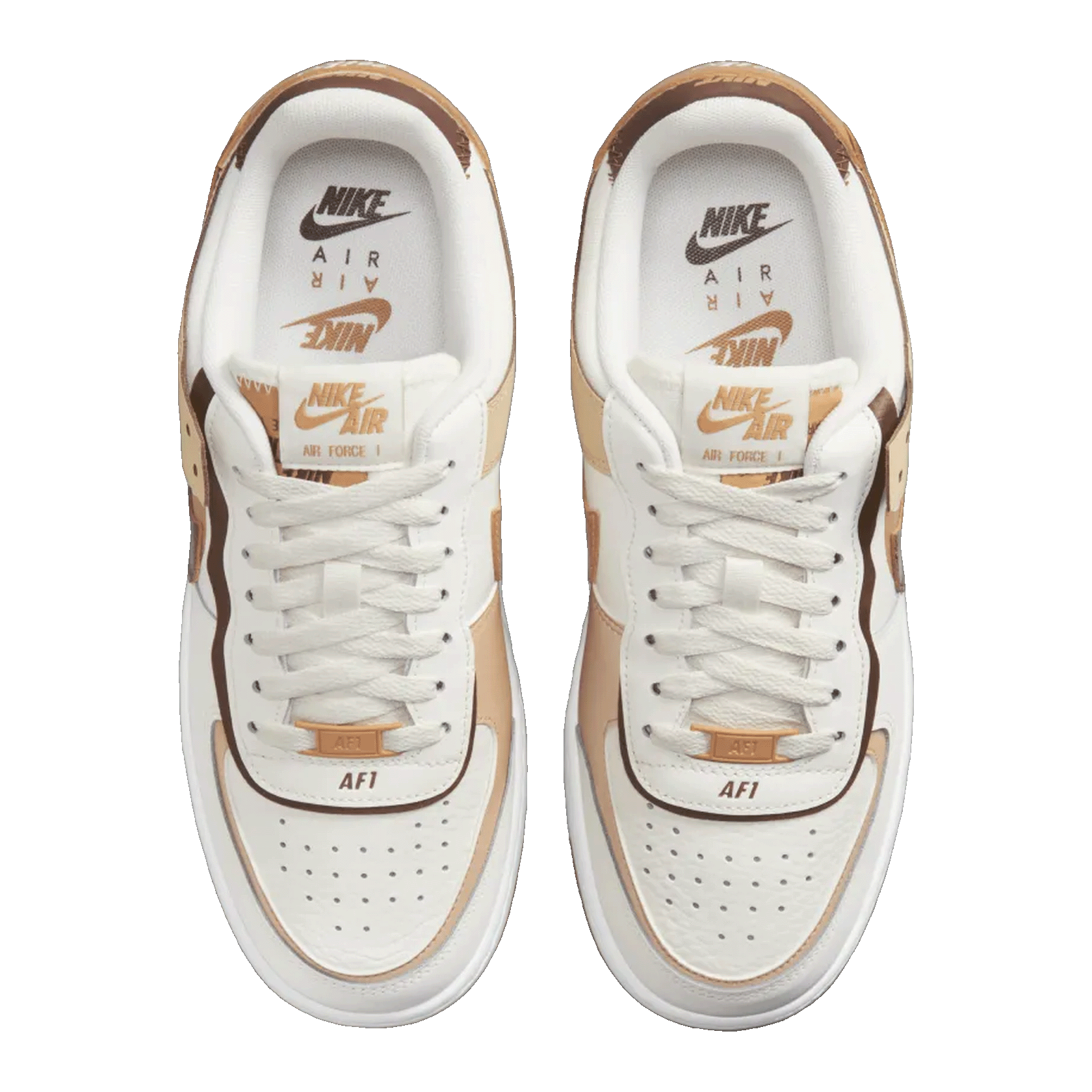 Nike Air Force 1 Low Shadow Flax Sesame (W) Oben