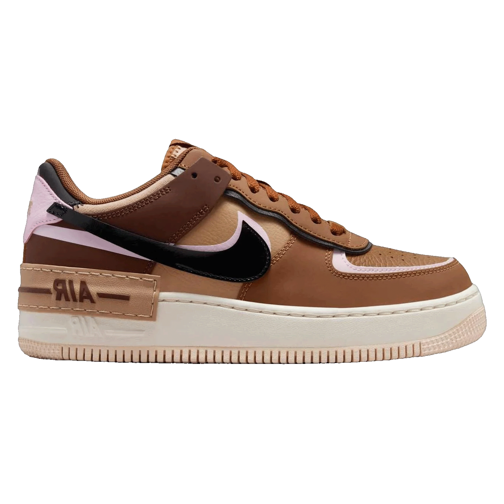 Nike Air Force 1 Low Shadow Light British Tan Pink Foam (W)