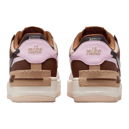 Nike Air Force 1 Low Shadow Light British Tan Pink Foam (W) Back