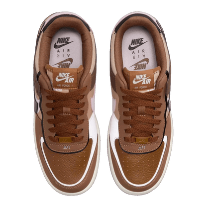 Nike Air Force 1 Low Shadow Light British Tan Pink Foam (W) Oben