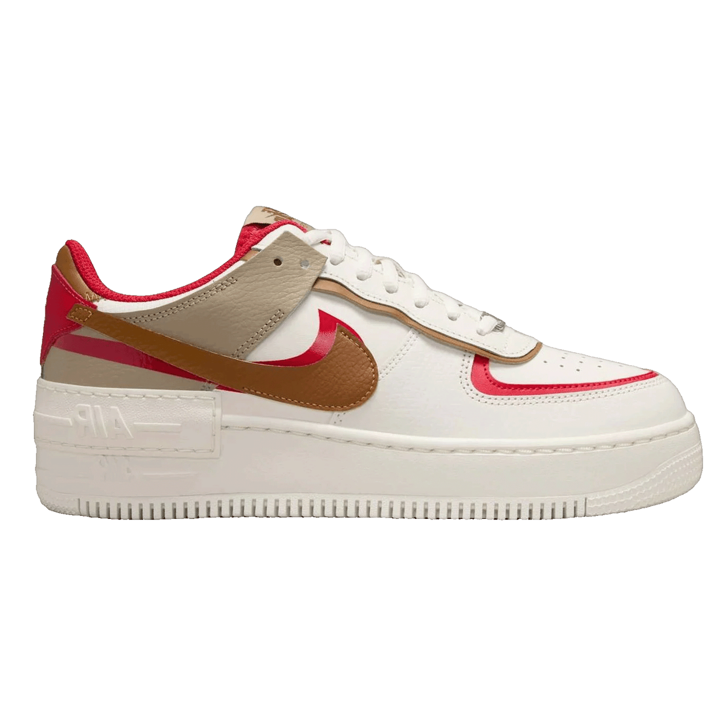 Nike Air Force 1 Low Shadow Phantom Fire Red Khaki (W)