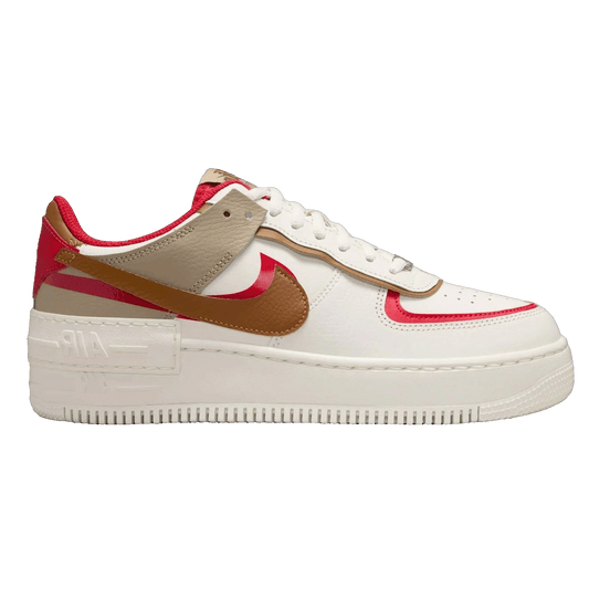 Nike Air Force 1 Low Shadow Phantom Fire Red Khaki (W)