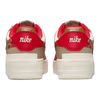 Nike Air Force 1 Low Shadow Phantom Fire Red Khaki (W) Back