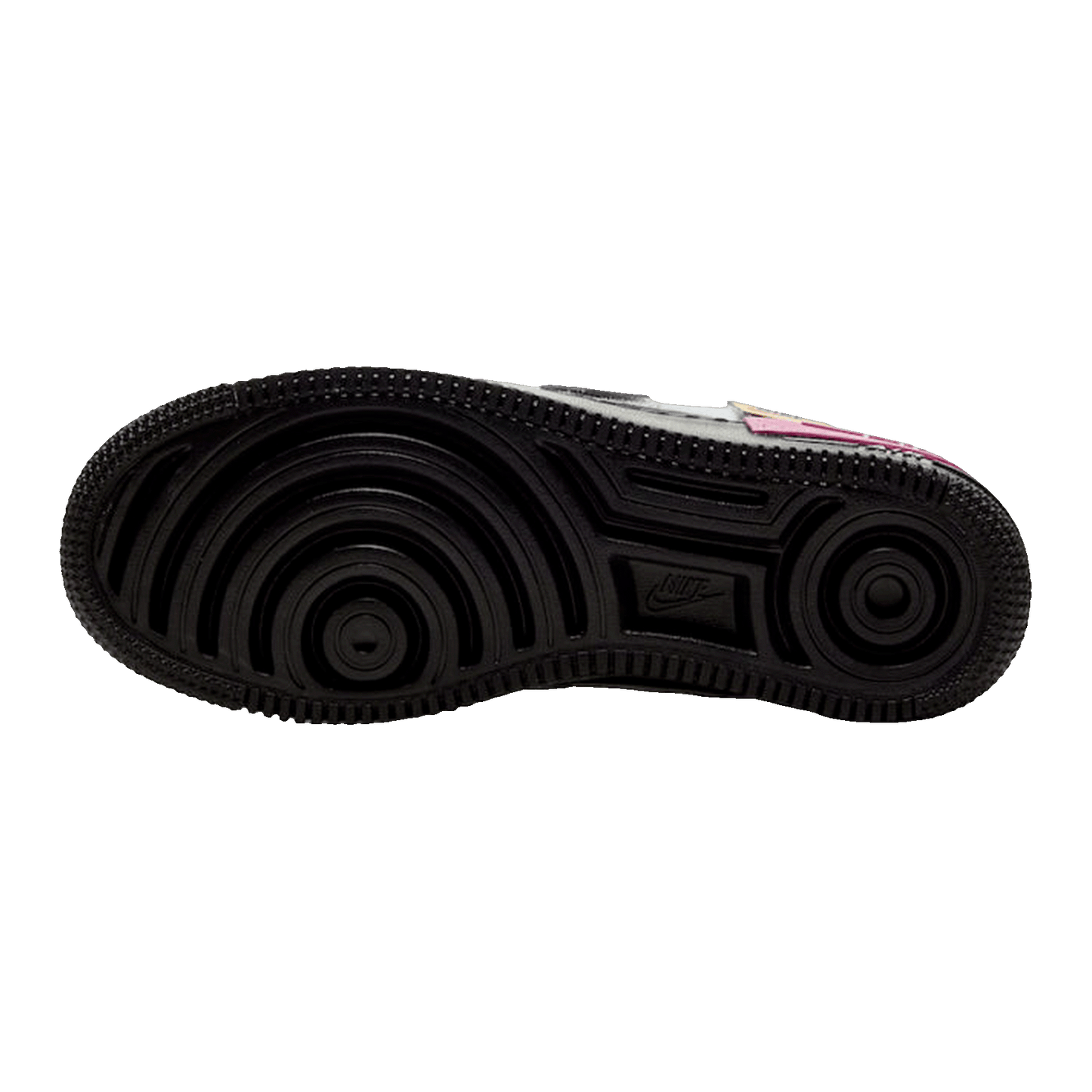 Nike Air Force 1 Low Shadow Removable Patches Black Pink (W) Sohle