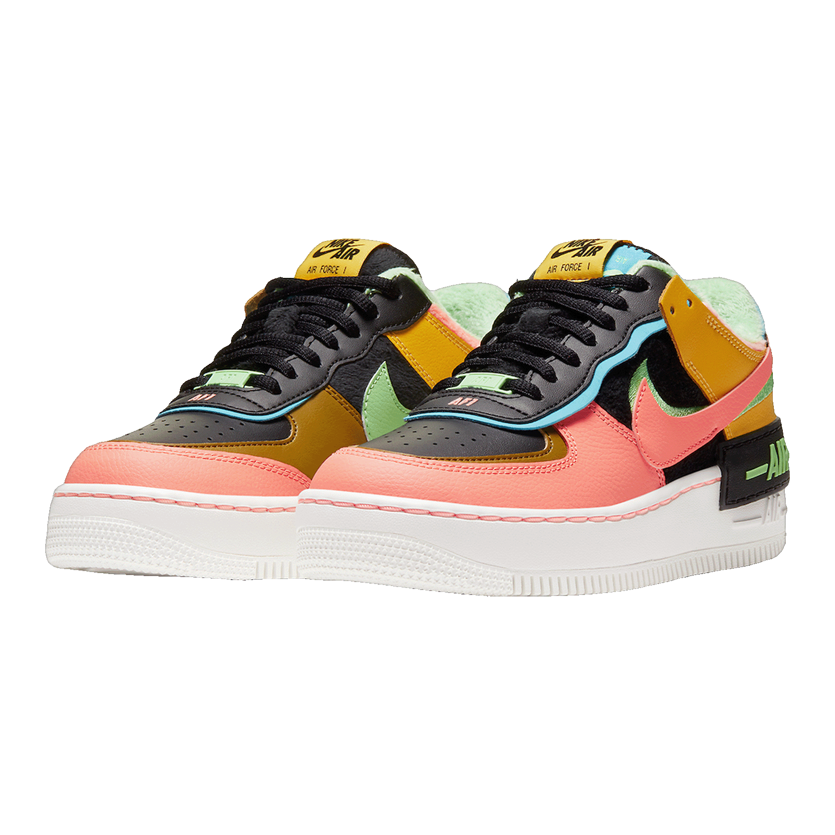 Nike Air Force 1 Low Shadow Solar Flare Atomic Pink (W) Side