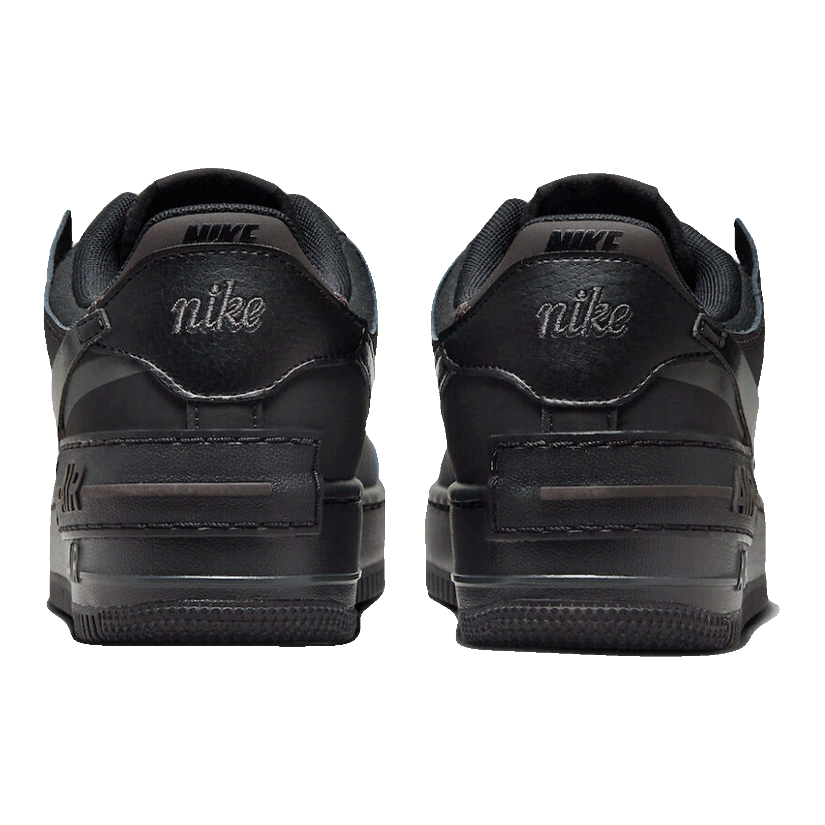 Nike Air Force 1 Low Shadow Triple Black (W) Back