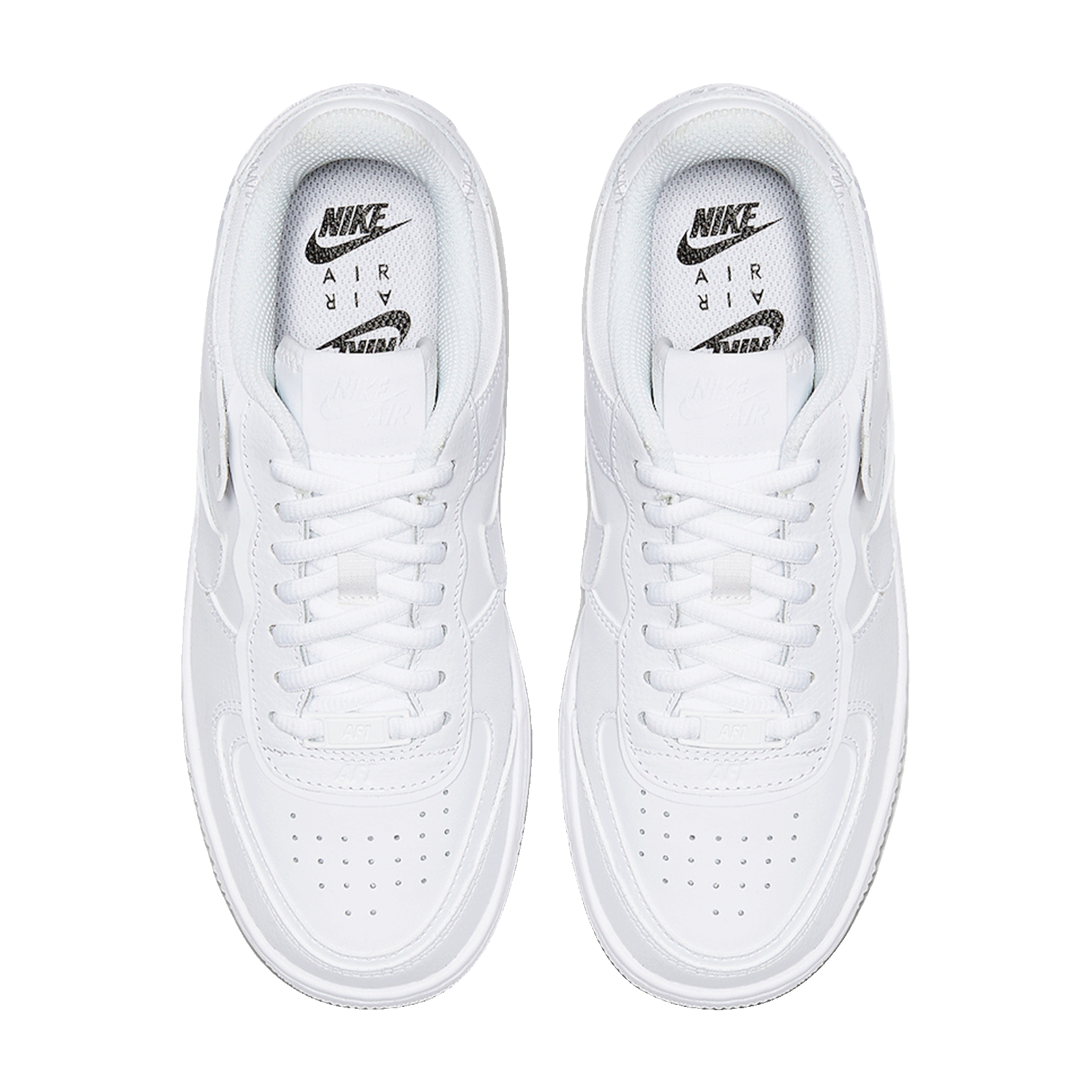 Nike Air Force 1 Low Shadow Triple White (W) Oben