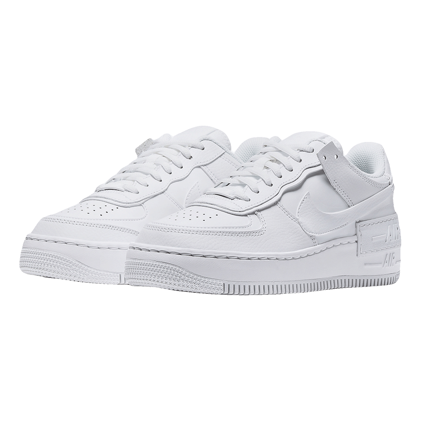 Nike Air Force 1 Low Shadow Triple White (W) Side