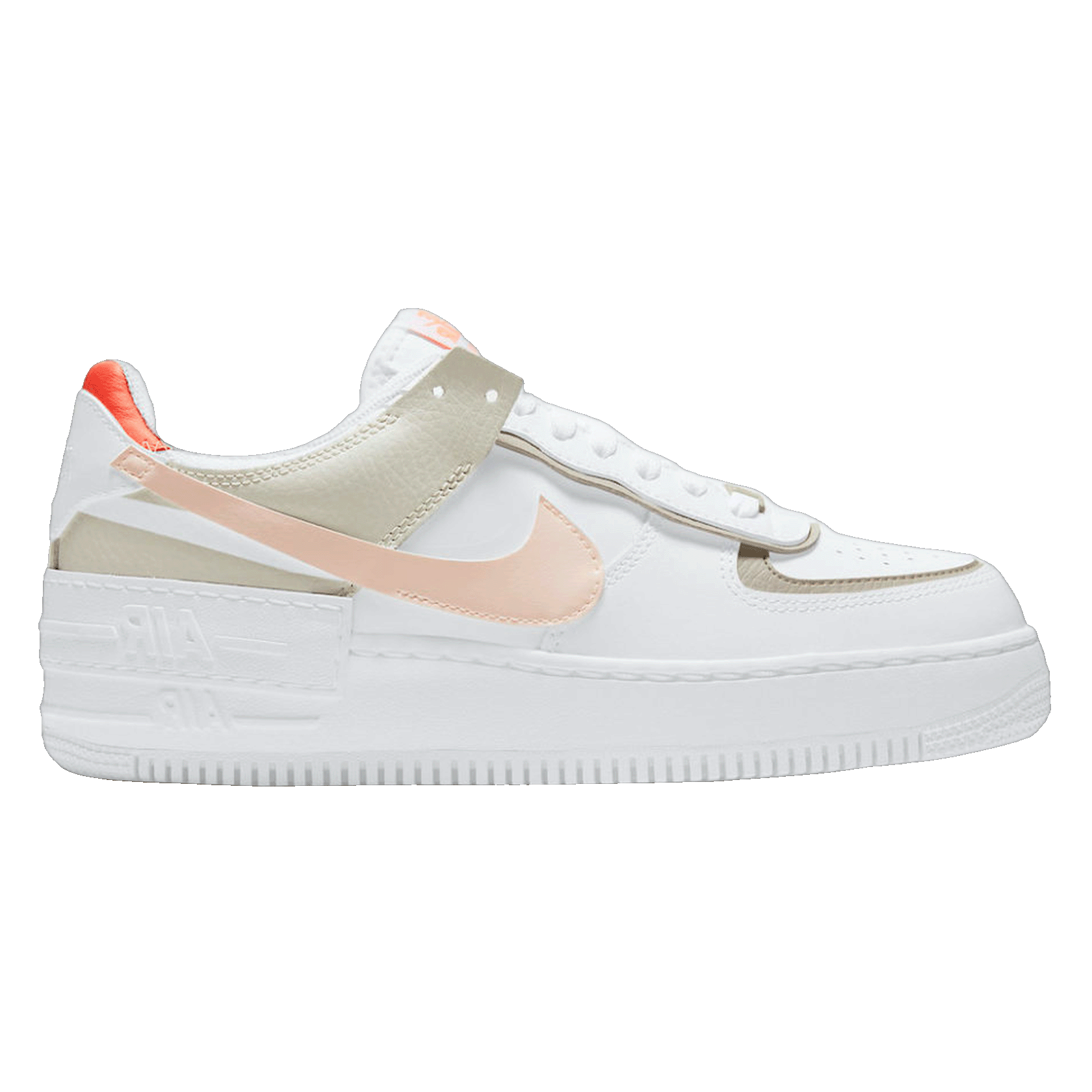 Nike Air Force 1 Low Shadow White Bright Mango (W)