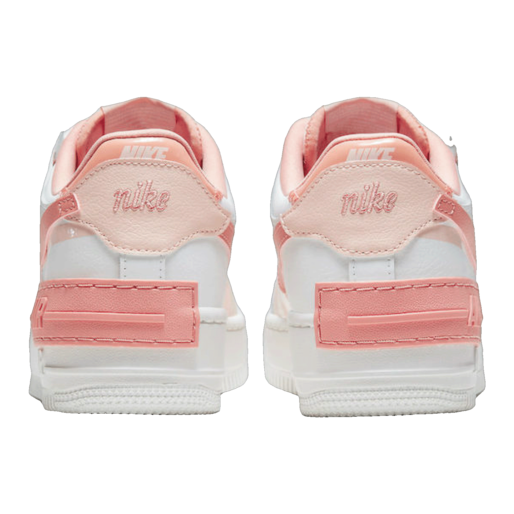 Nike Air Force 1 Low Shadow White Coral Pink (W) Back