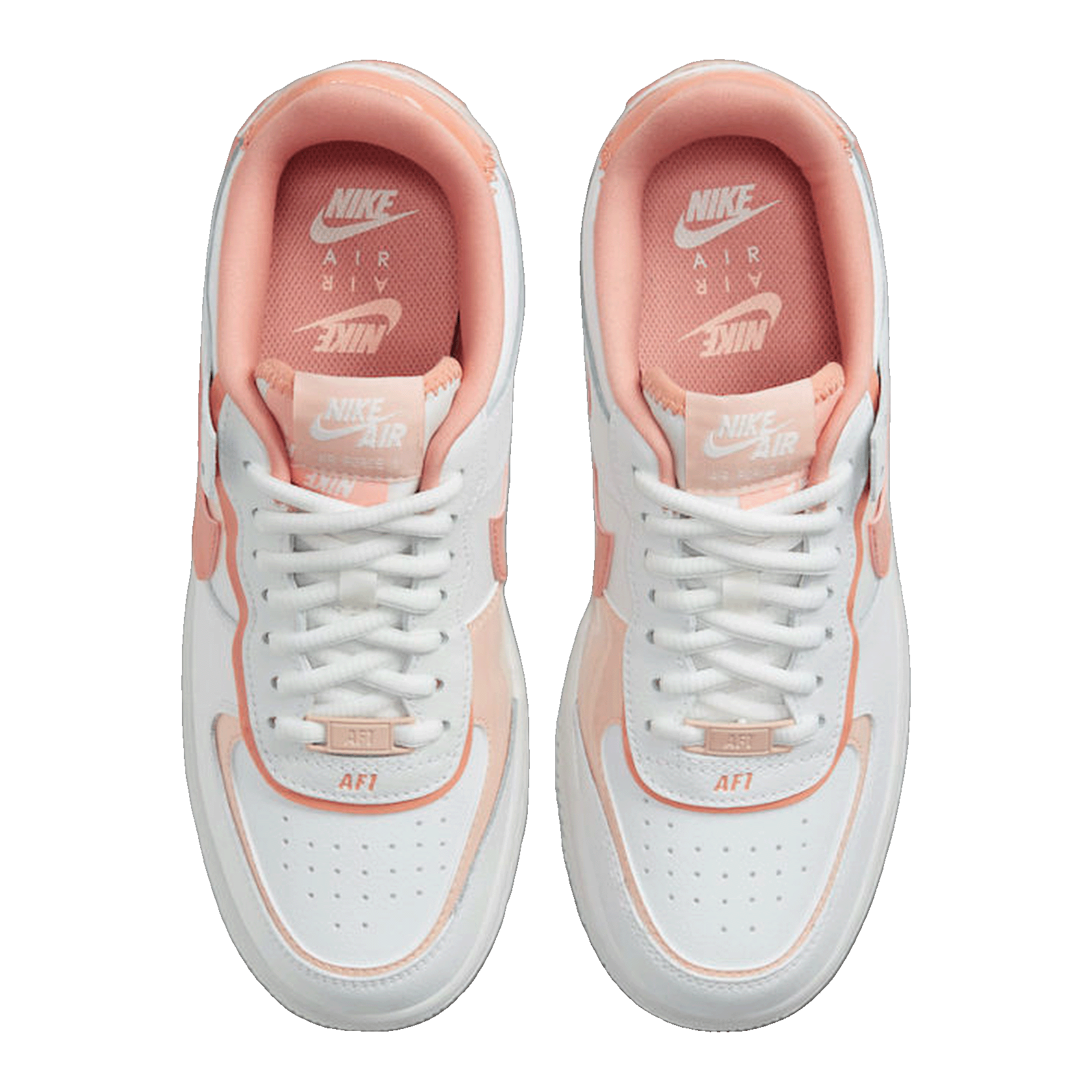 Nike Air Force 1 Low Shadow White Coral Pink (W) Oben