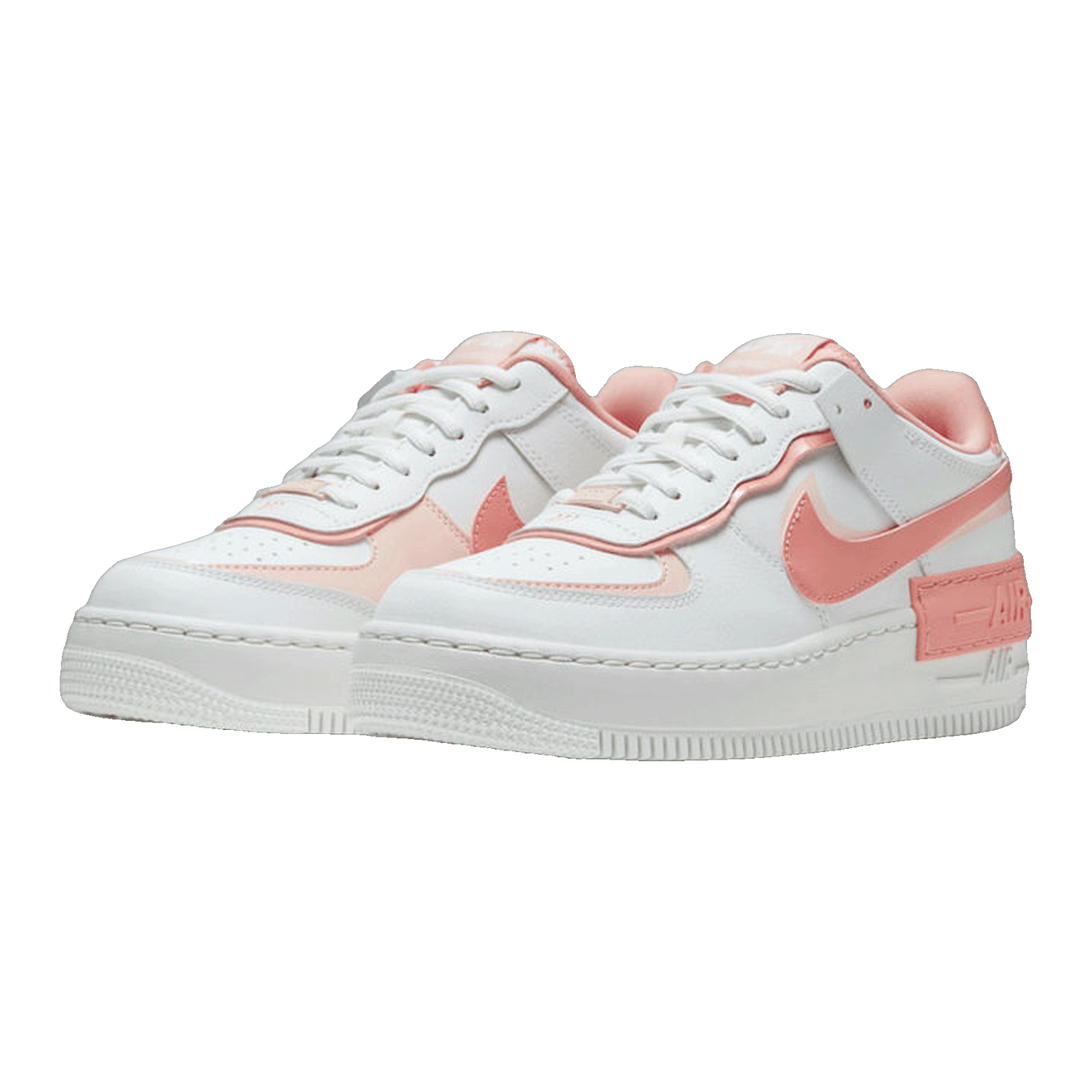 Nike Air Force 1 Low Shadow White Coral Pink (W) Side