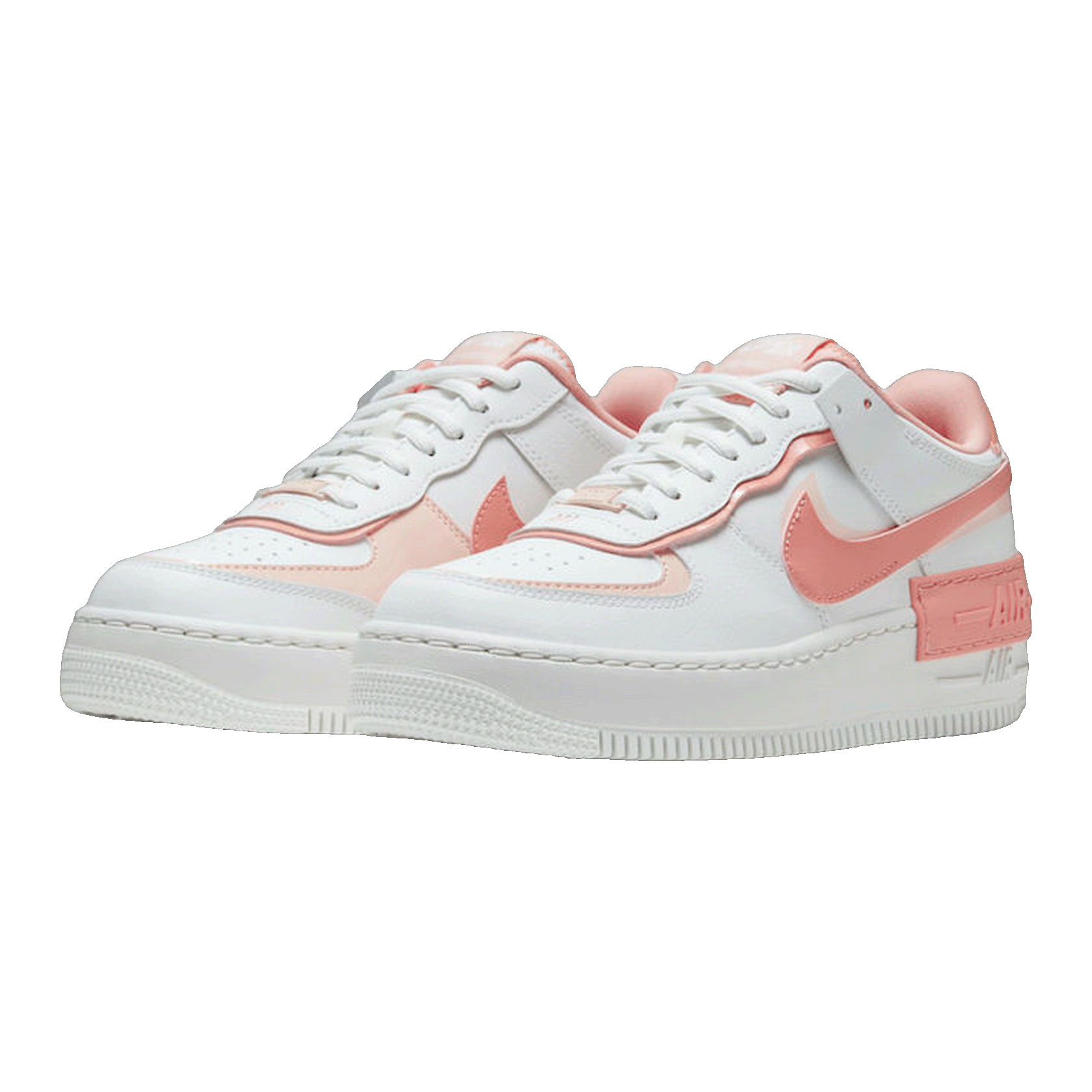 Nike Air Force 1 Low Shadow White Coral Pink (W) Side