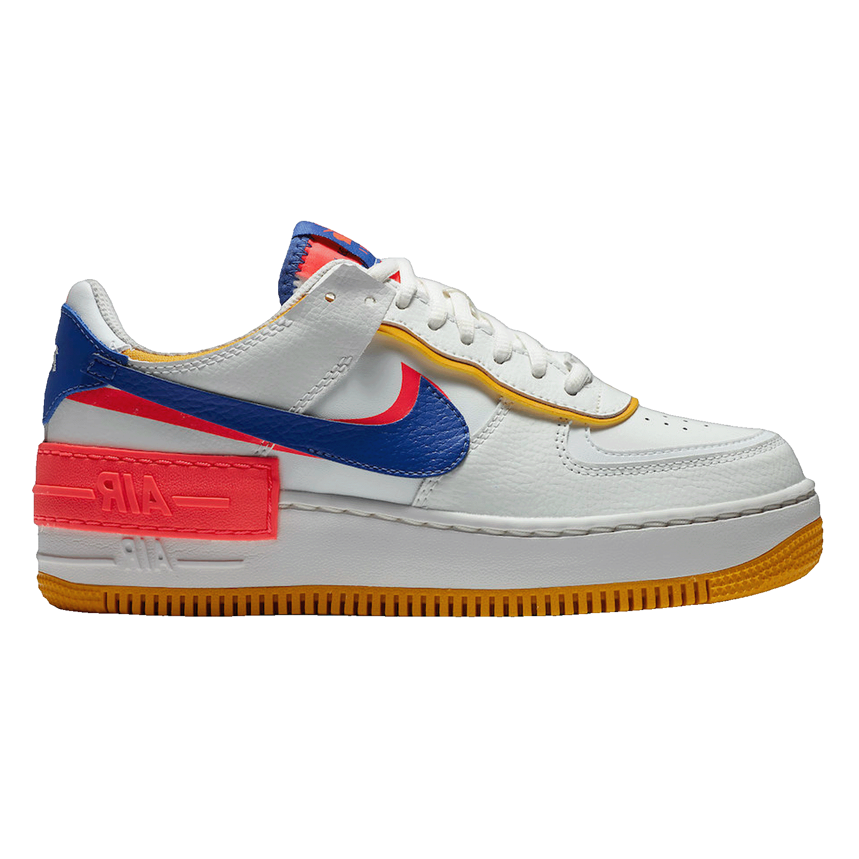 Nike Air Force 1 Low Shadow White Flash Crimson Astronomy Blue (W)