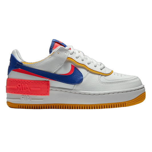 Nike Air Force 1 Low Shadow White Flash Crimson Astronomy Blue (W)