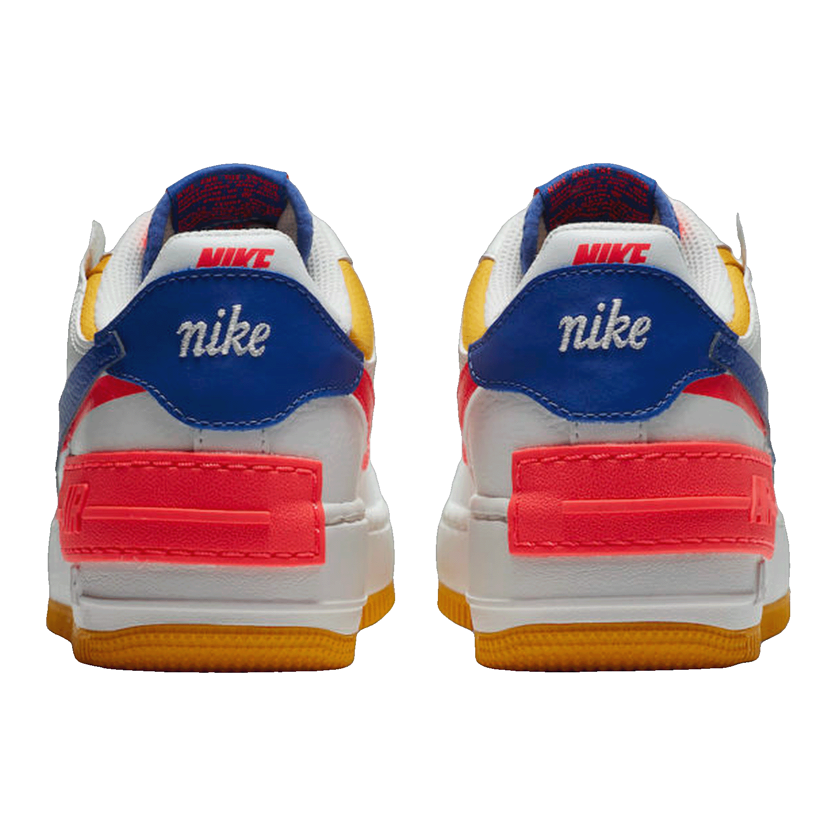 Nike Air Force 1 Low Shadow White Flash Crimson Astronomy Blue (W) Back