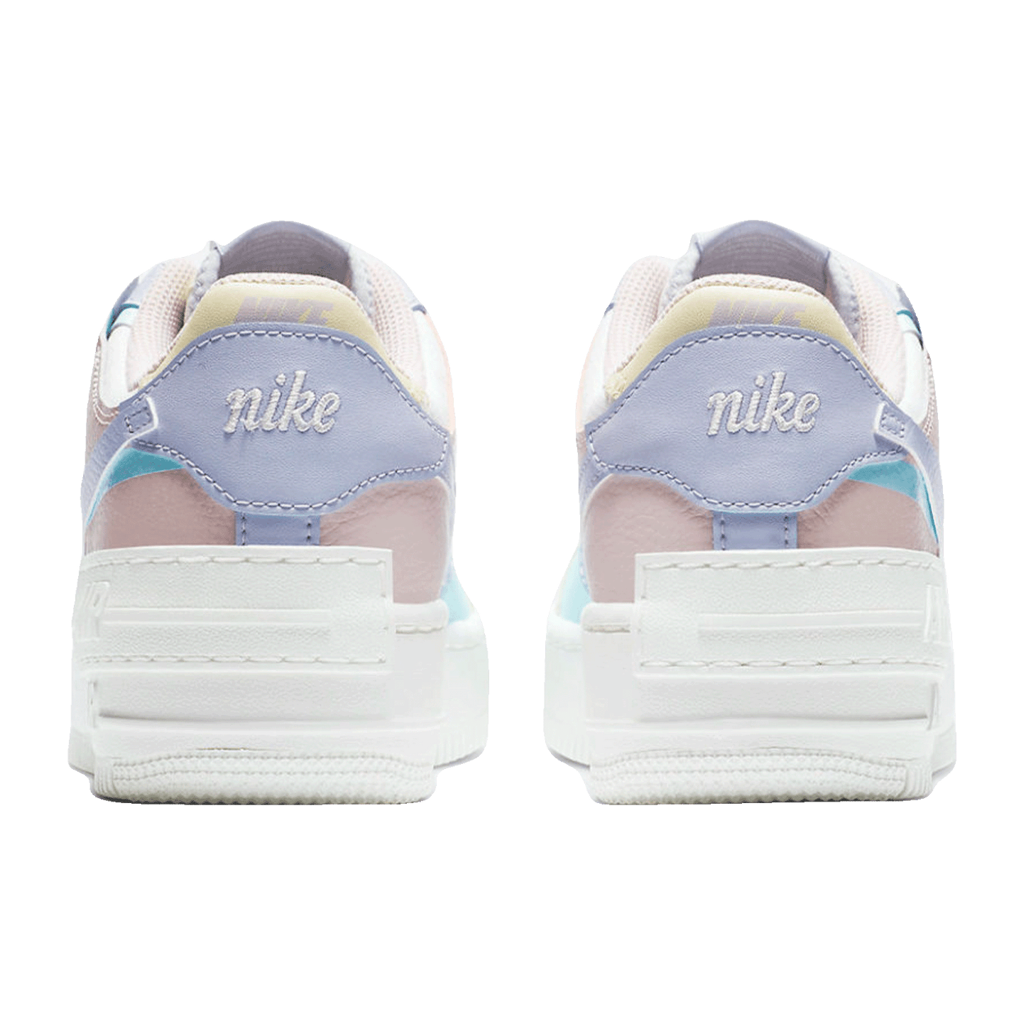 Nike Air Force 1 Low Shadow White Glacier Blue Ghost (W) Back