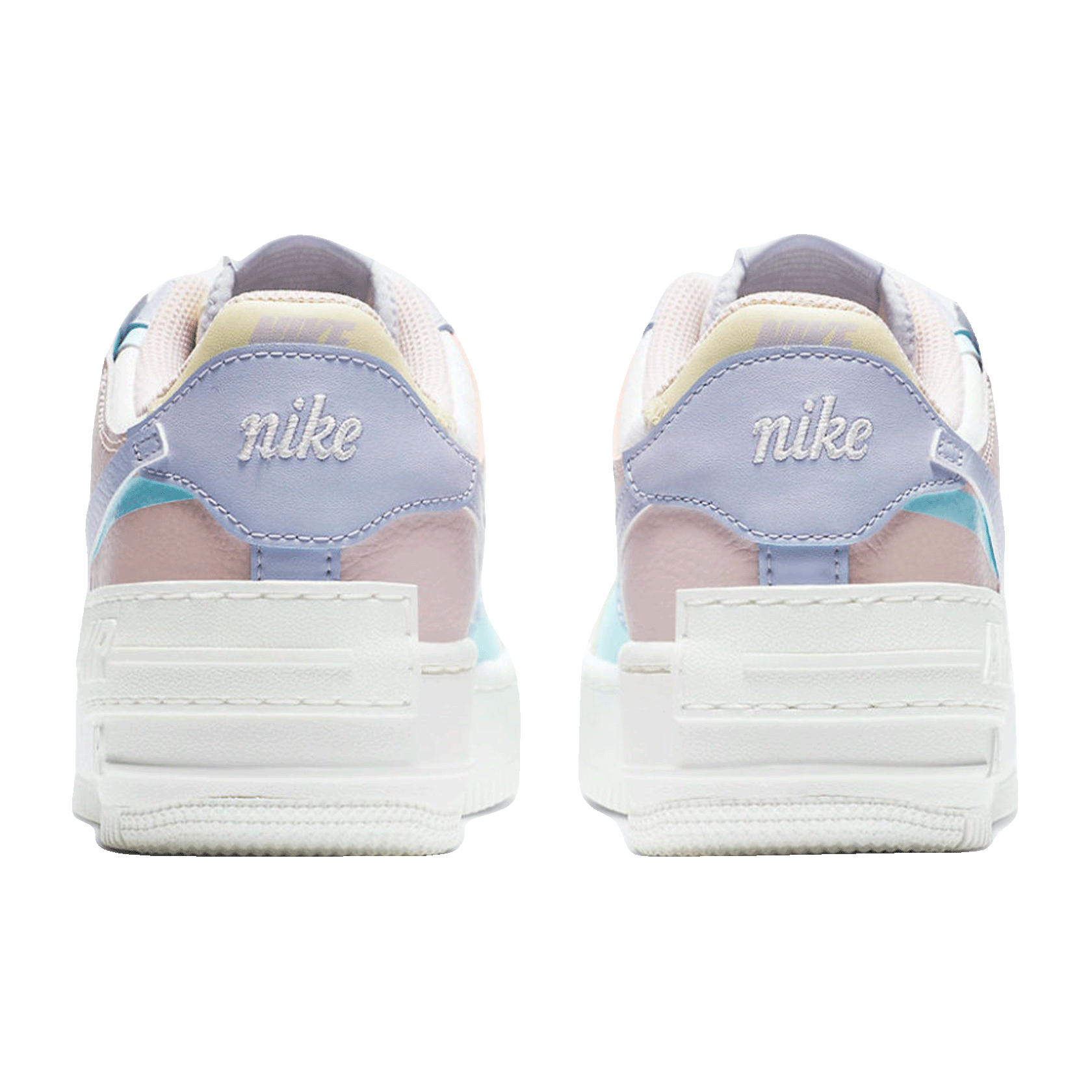 Nike Air Force 1 Low Shadow White Glacier Blue Ghost (W) Back