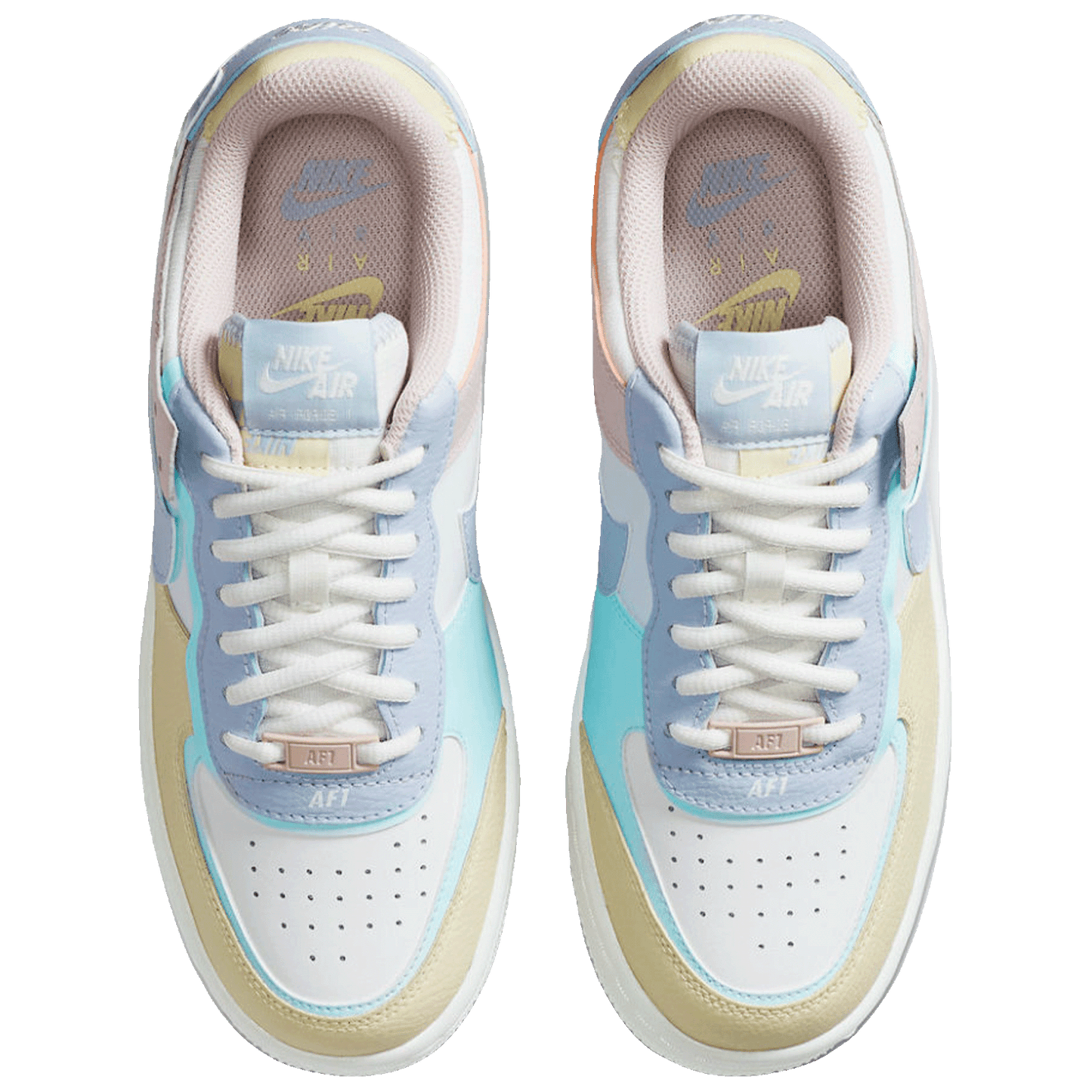 Nike Air Force 1 Low Shadow White Glacier Blue Ghost (W) Oben