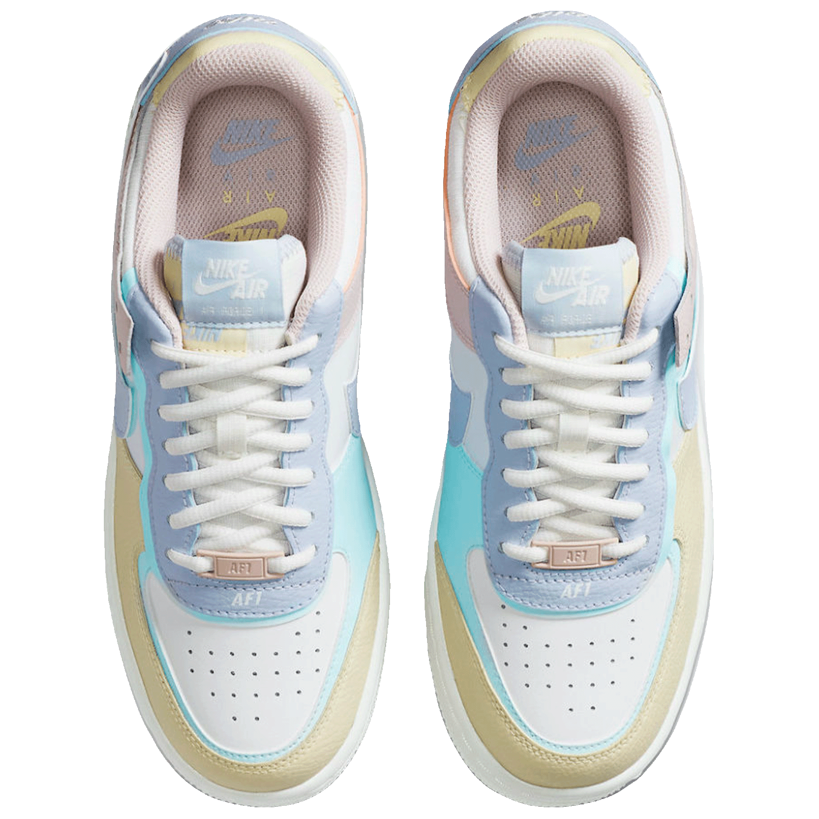 Nike Air Force 1 Low Shadow White Glacier Blue Ghost (W) Oben
