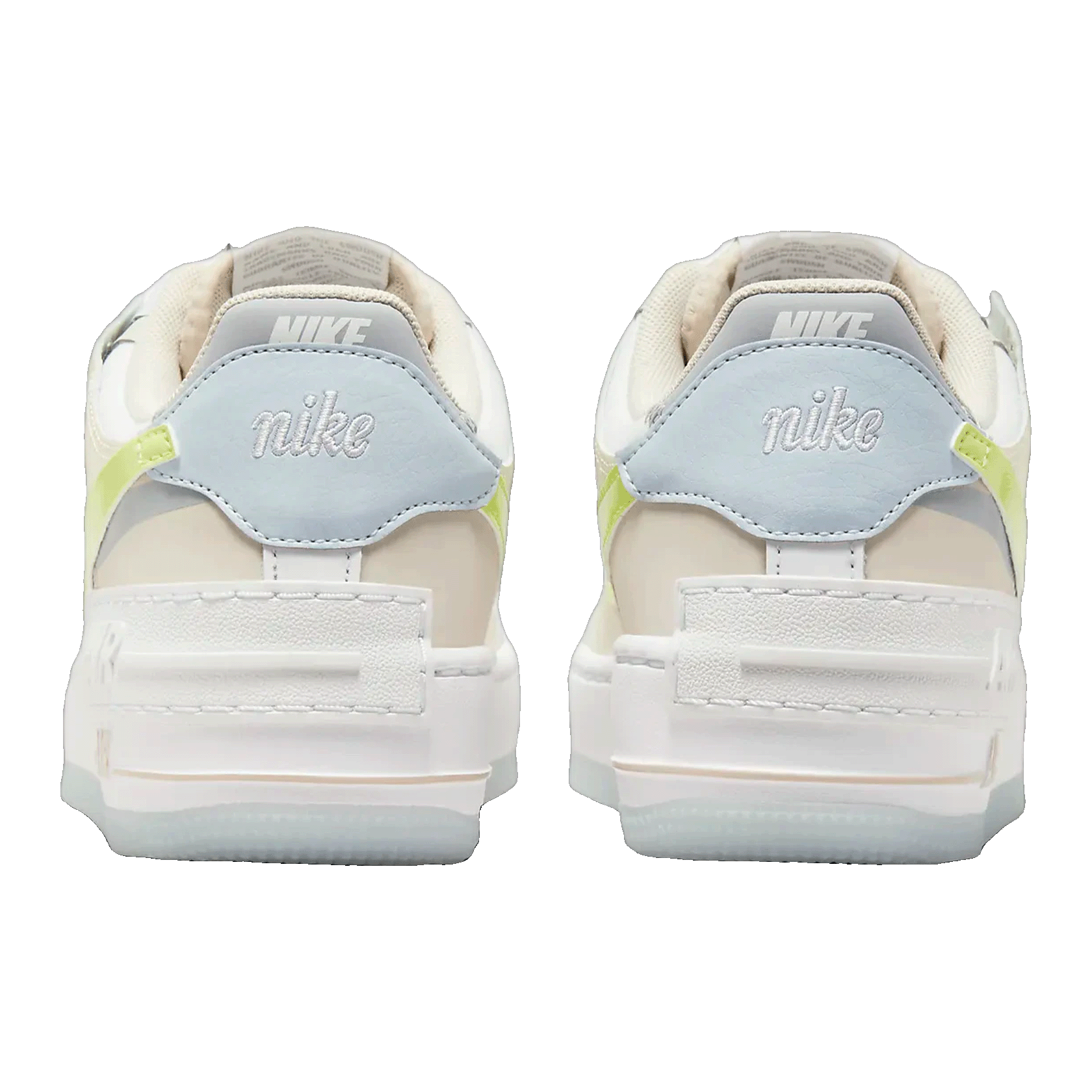 Nike Air Force 1 Low Shadow White Lemon Twist (W) Back