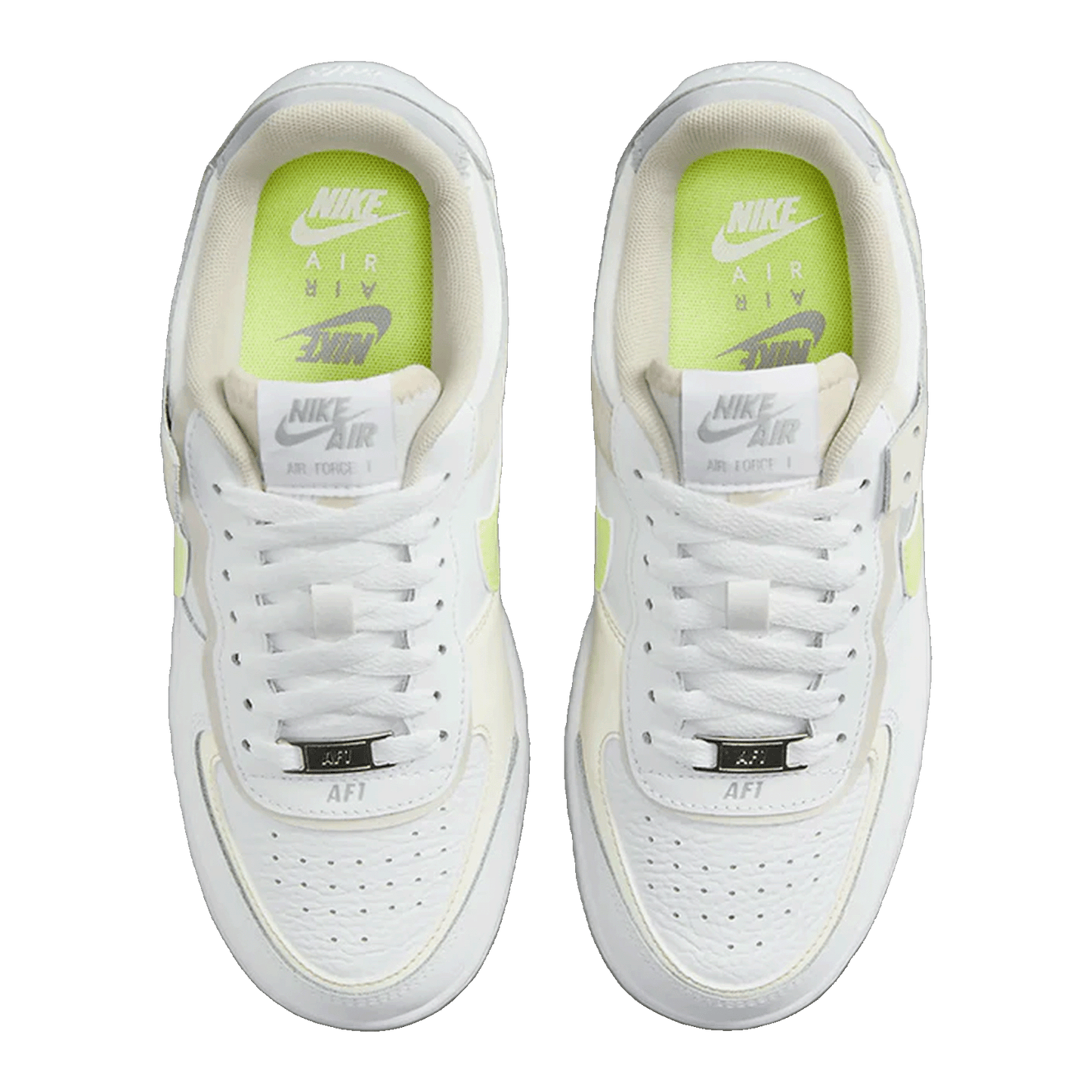 Nike Air Force 1 Low Shadow White Lemon Twist (W) Oben