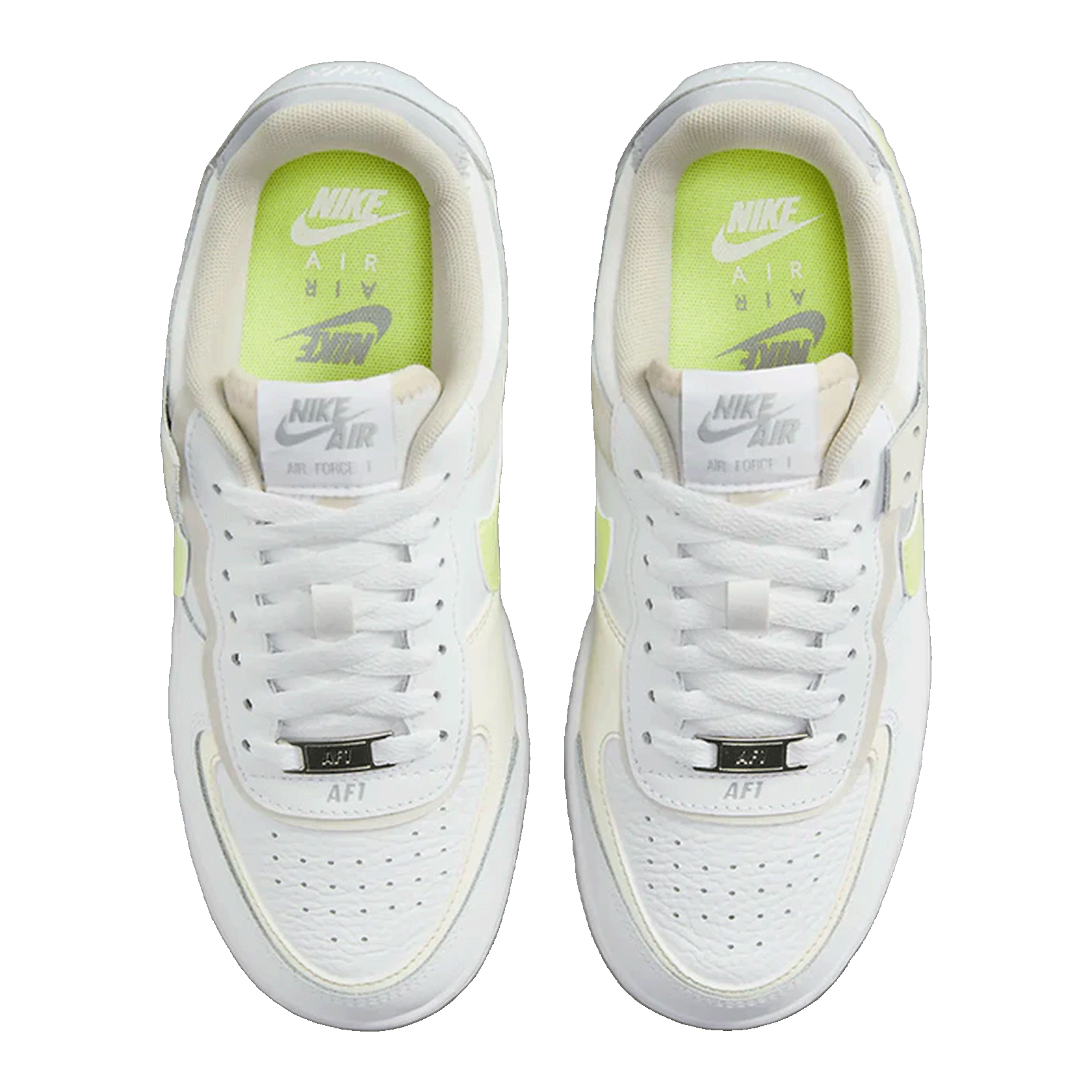 Nike Air Force 1 Low Shadow White Lemon Twist (W) Oben