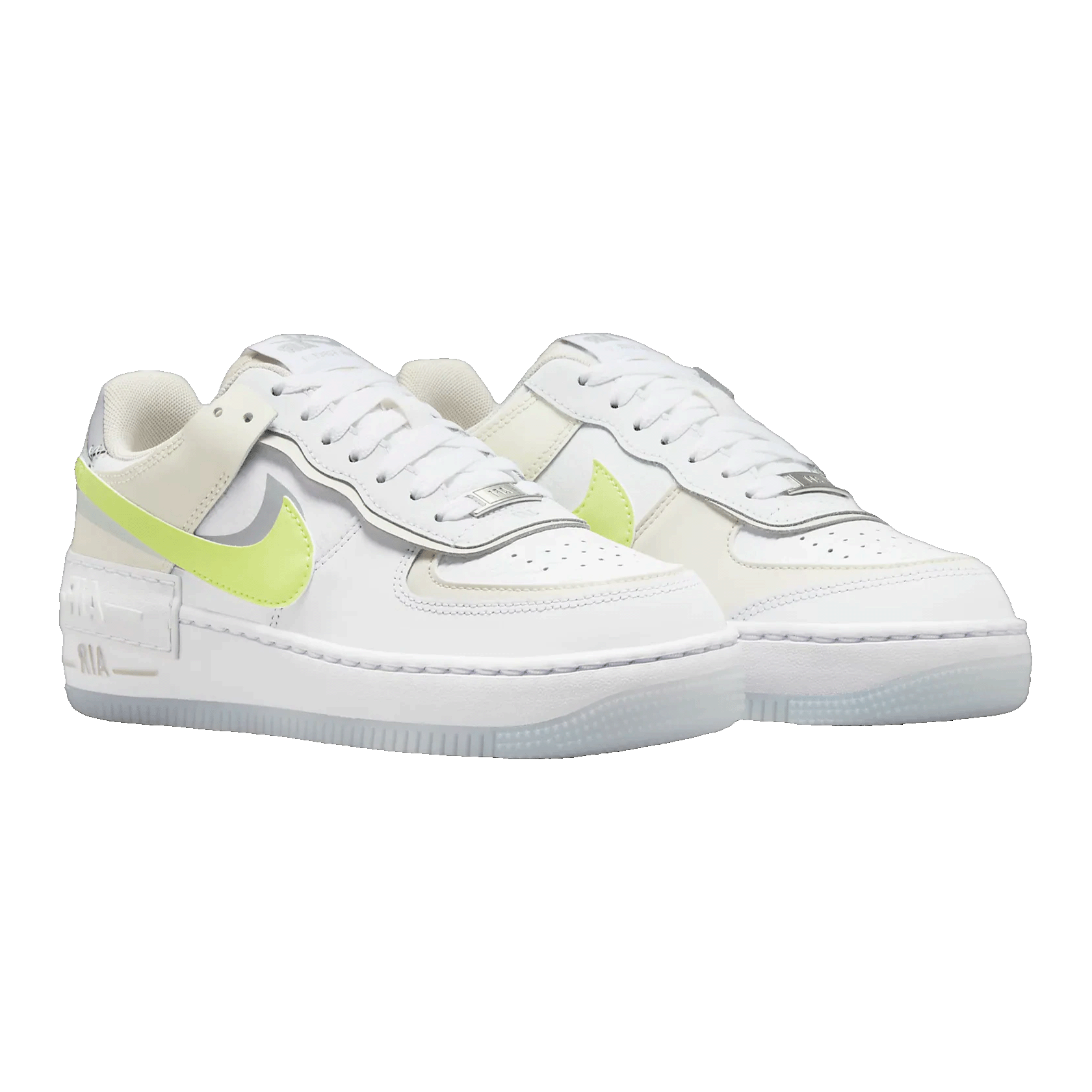 Nike Air Force 1 Low Shadow White Lemon Twist (W) Side