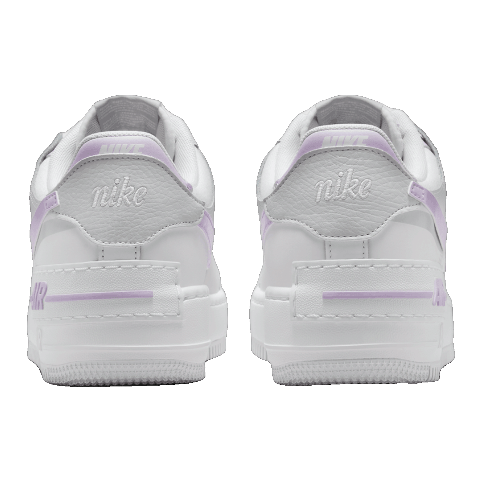 Nike Air Force 1 Low Shadow White Lilac Bloom (W) Back