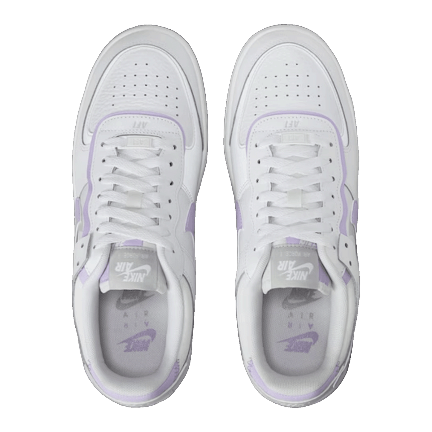 Nike Air Force 1 Low Shadow White Lilac Bloom (W) Oben