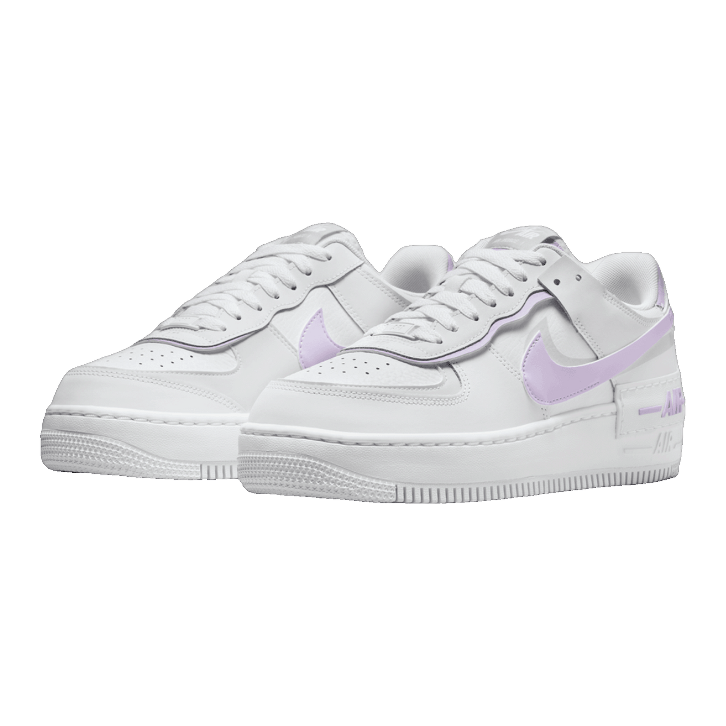 Nike Air Force 1 Low Shadow White Lilac Bloom (W) Side
