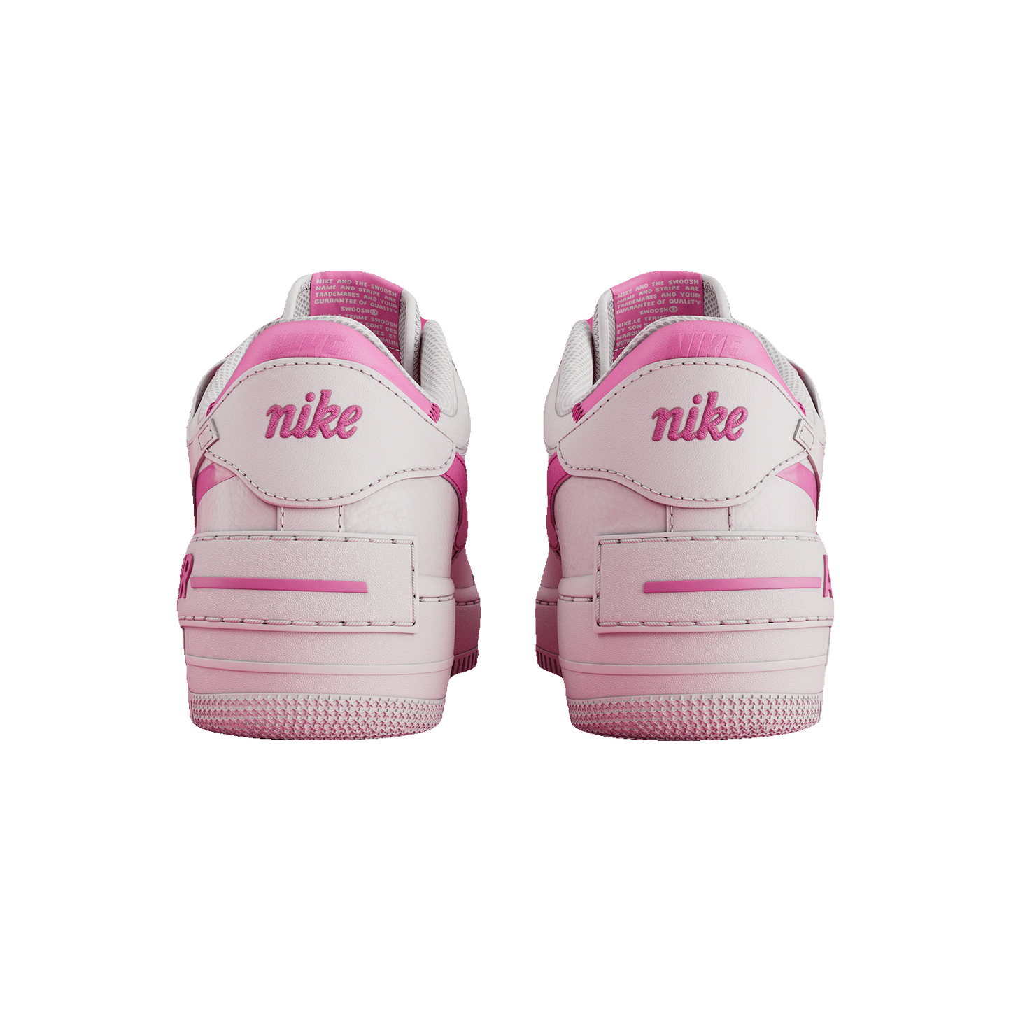Nike Air Force 1 Low Shadow White Magic Flamingo (W) Back
