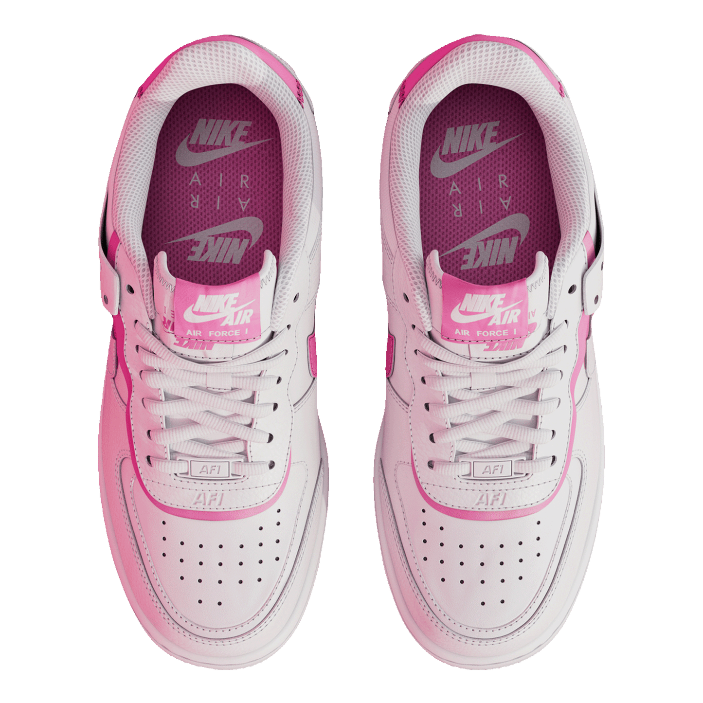 Nike Air Force 1 Low Shadow White Magic Flamingo (W) Oben