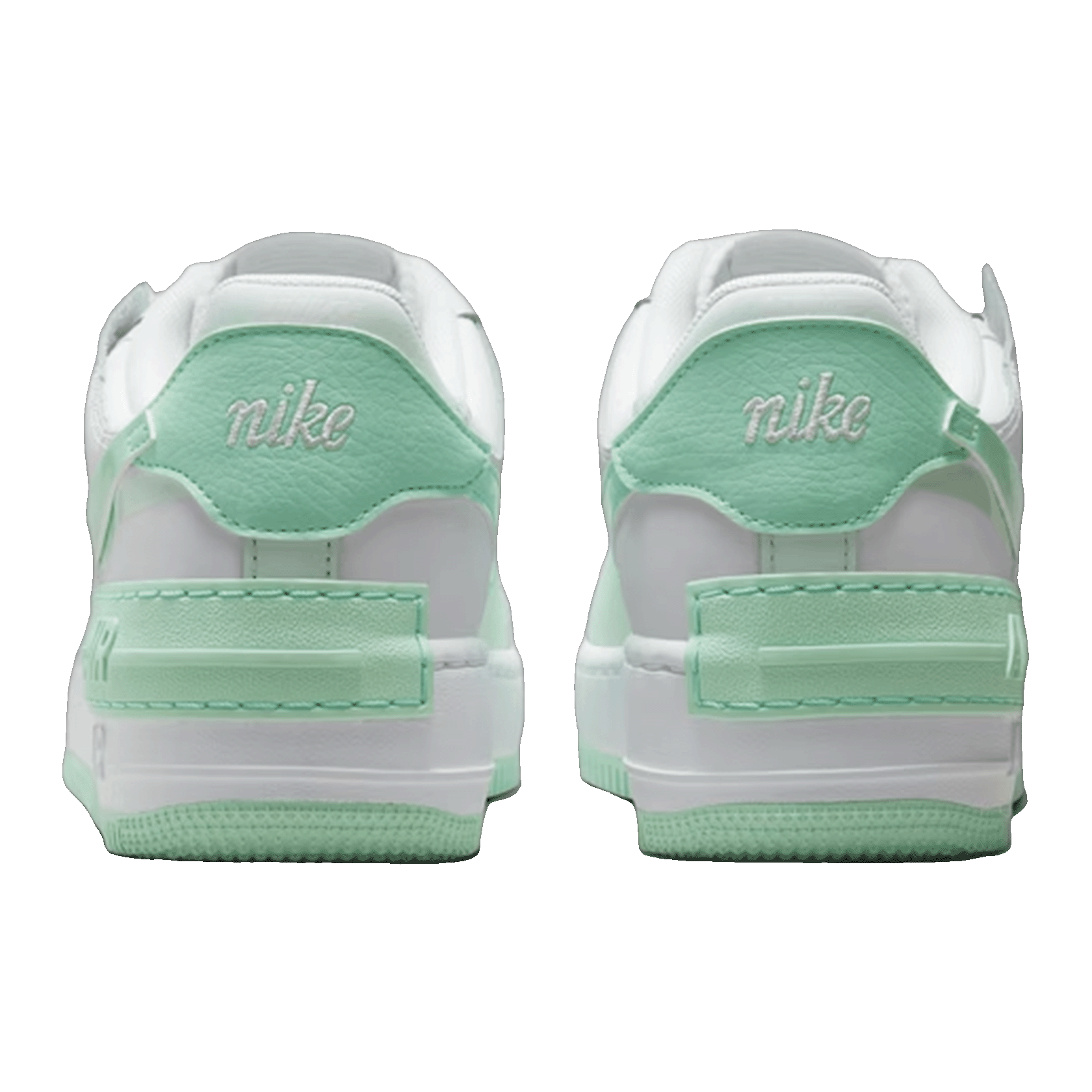 Nike Air Force 1 Low Shadow White Mint Foam (W) Back