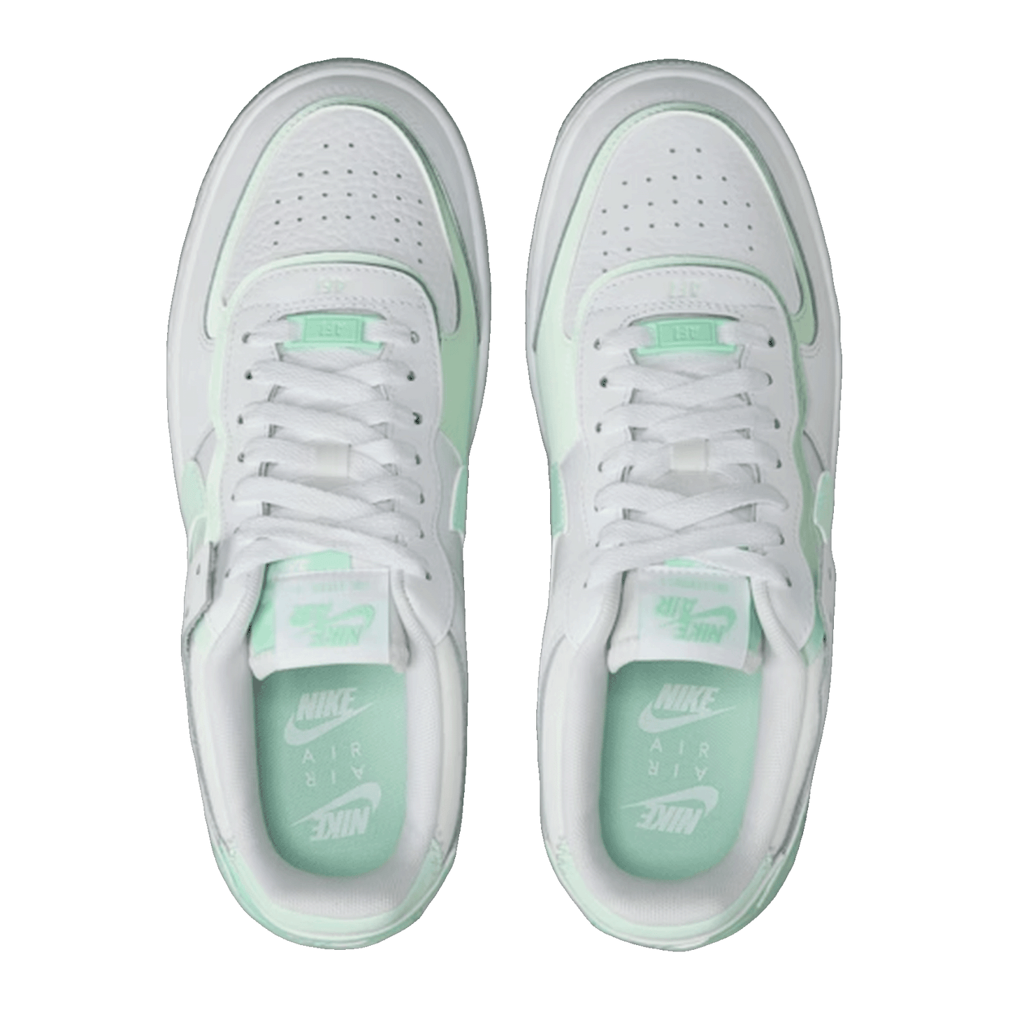 Nike Air Force 1 Low Shadow White Mint Foam (W) Oben
