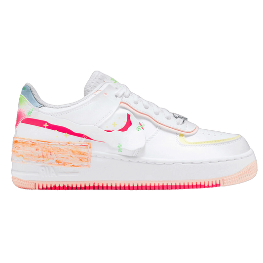 Nike Air Force 1 Low Shadow White Pink Orange (W)