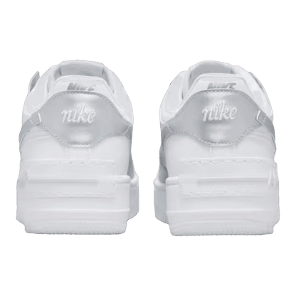 Nike Air Force 1 Low Shadow White Pure Platinum Metallic Silver (W) Back