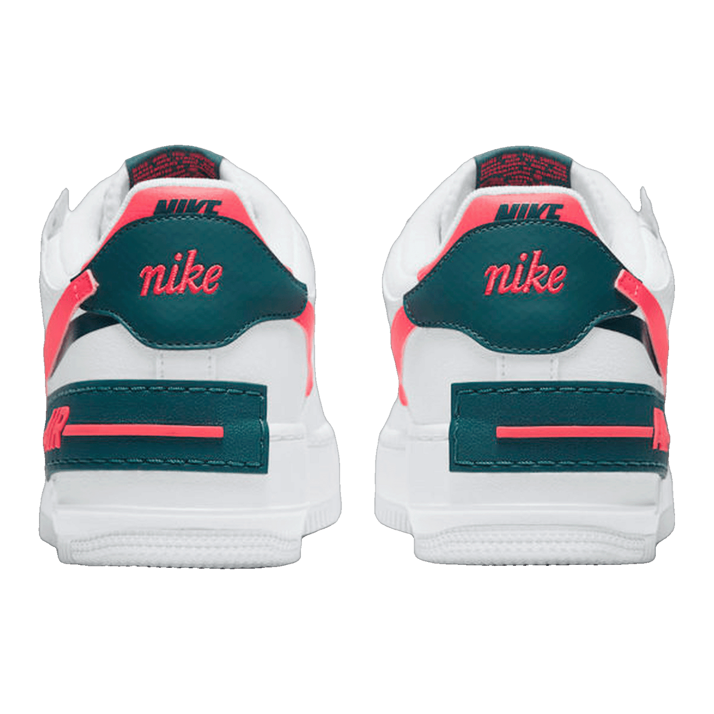Nike Air Force 1 Low Shadow White Solar Red (W) Back