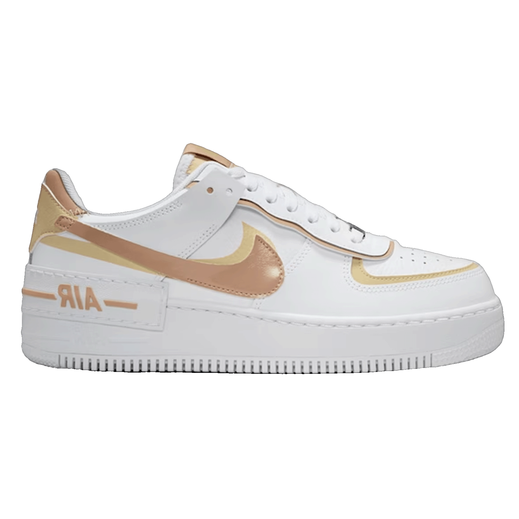 Nike Air Force 1 Low Shadow White Team Gold Rattan (W)