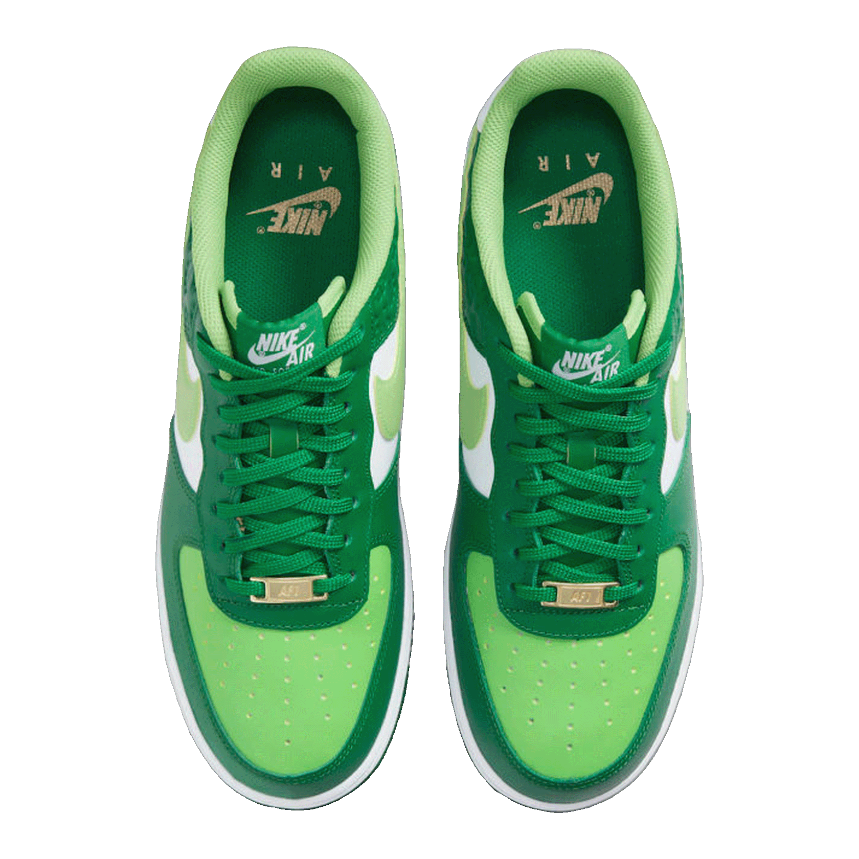 Nike Air Force 1 Low Shamrock St Patrick's Day (2021) Oben