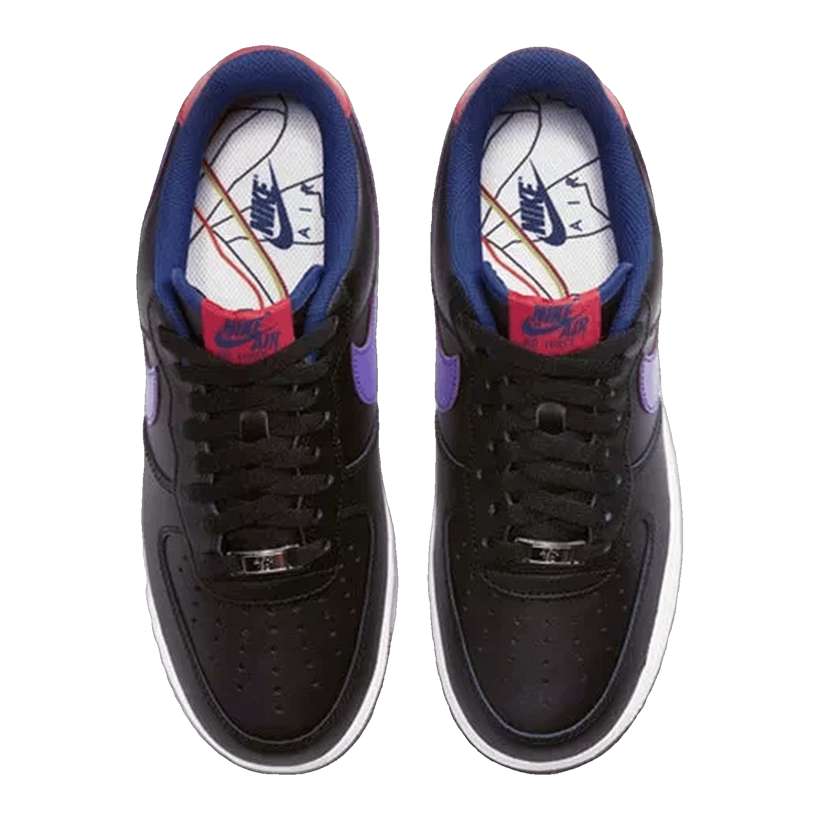 Nike Air Force 1 Low Shibuya Black Oben