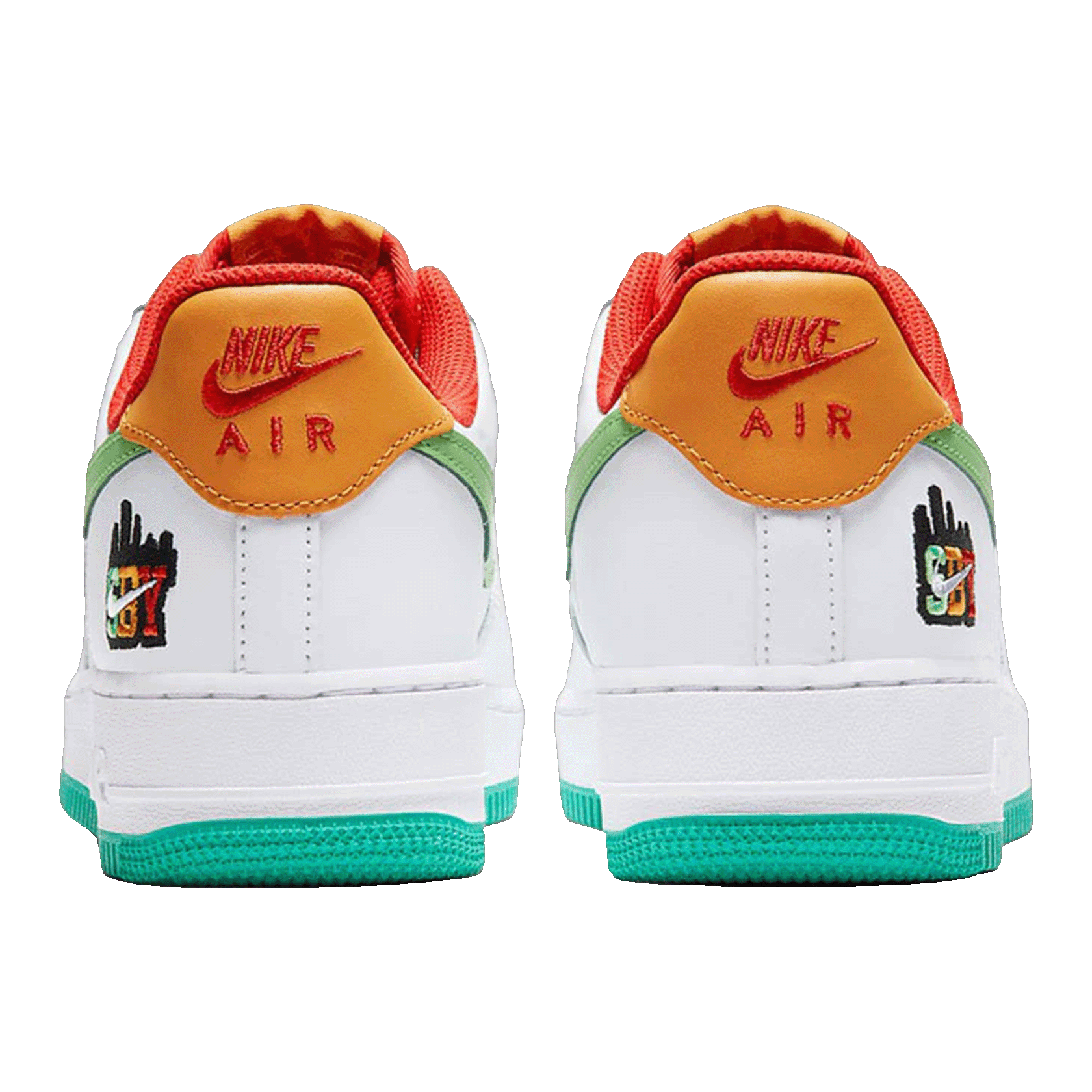 Nike Air Force 1 Low Shibuya White Back
