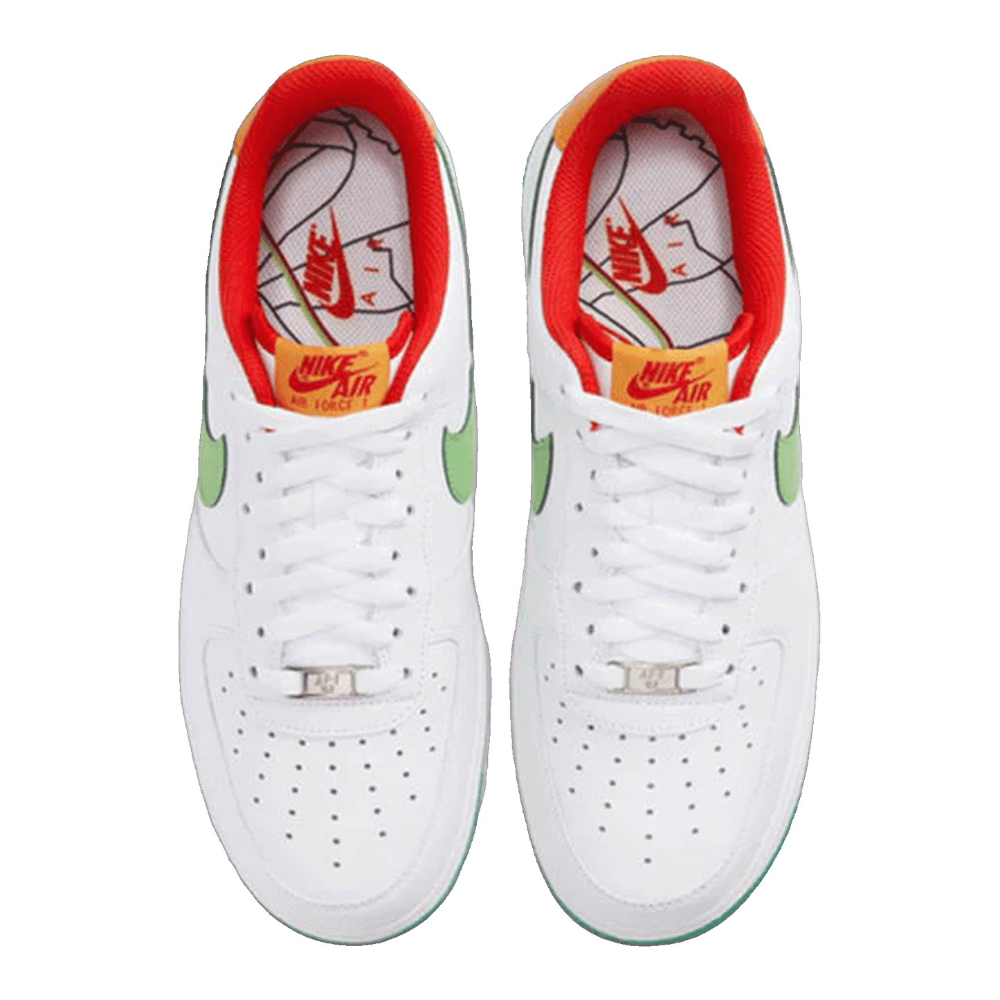 Nike Air Force 1 Low Shibuya White Oben